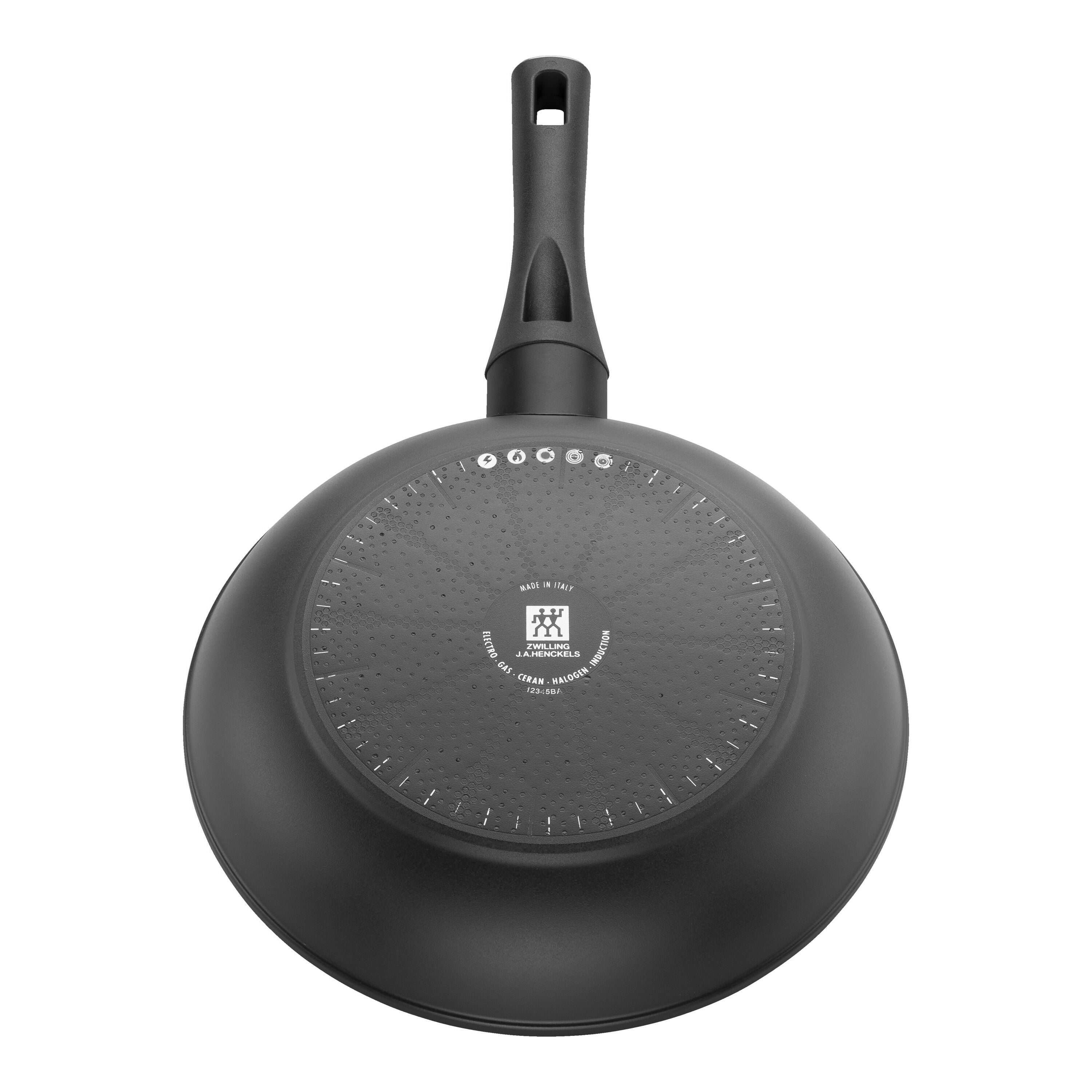 ZWILLING Madura Plus Frying Pan flipped on a white background