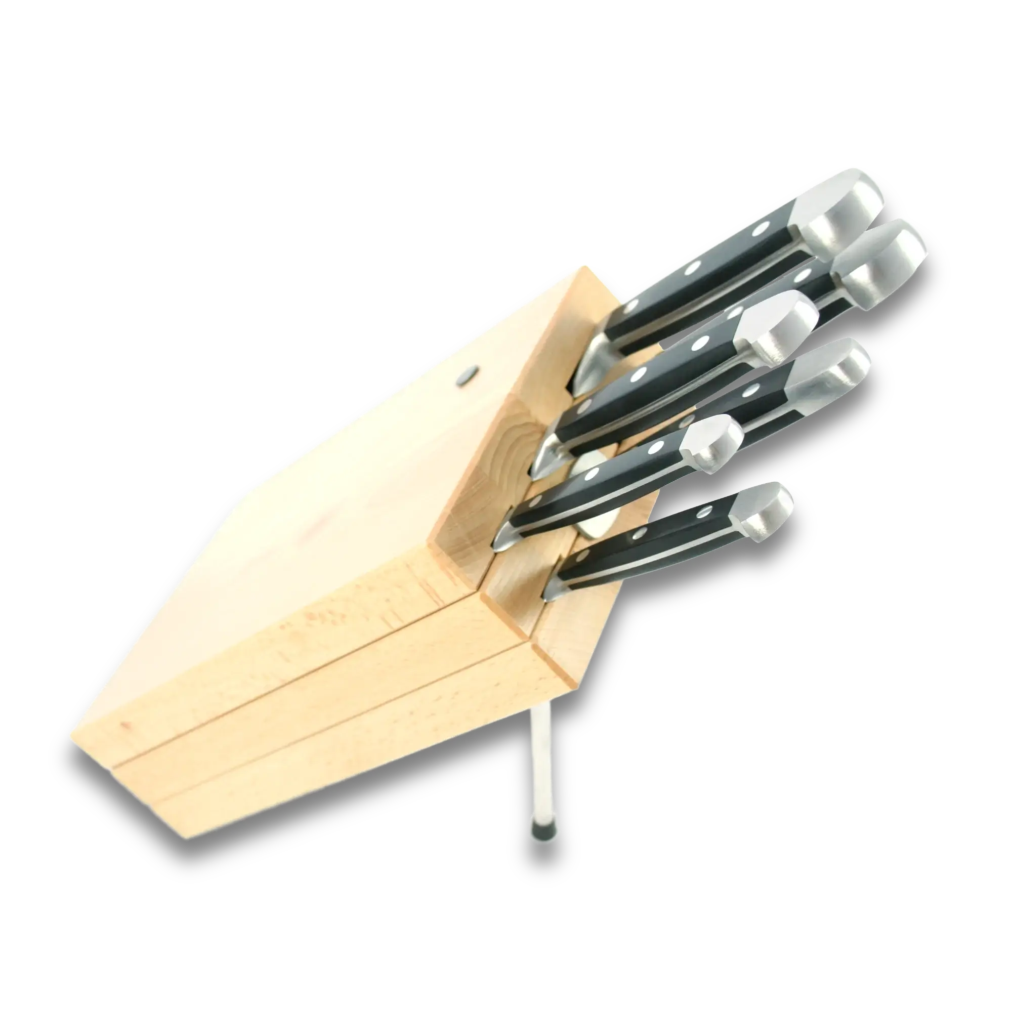 Knife Block Milly Beech Wood - (Knife not included)