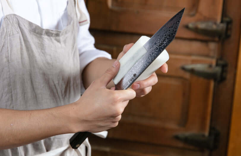ZUIUN Japan | Handmade Gyuto Knife Damascus Steel 210mm