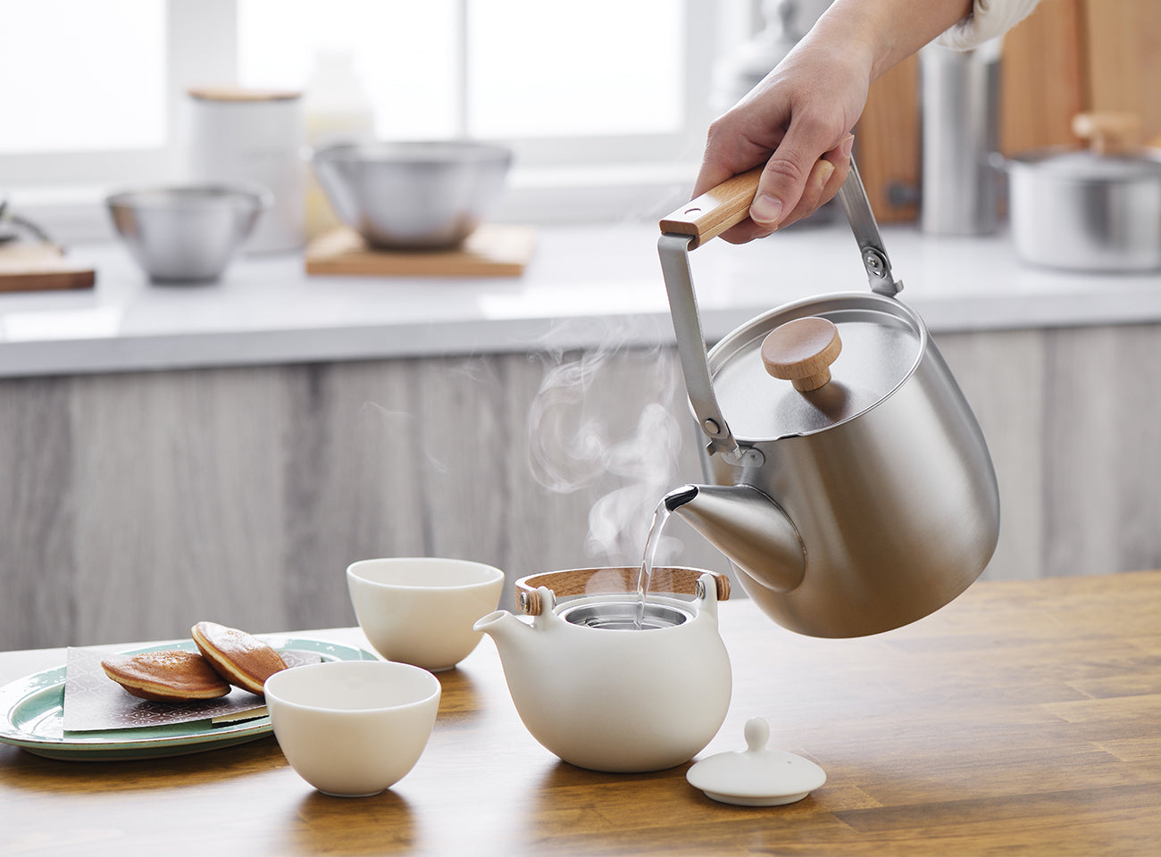 Yoshikawa Aikata Stainless Steel Kettle 1.8L