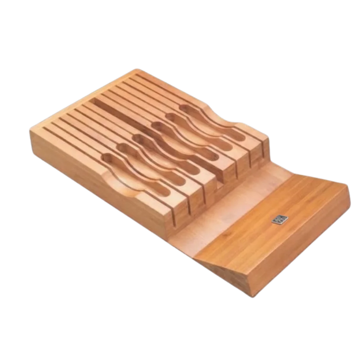 ZWILLING Plateau de rangement pour couteaux en bambou – Organiseur de tiroir pour 13 couteaux