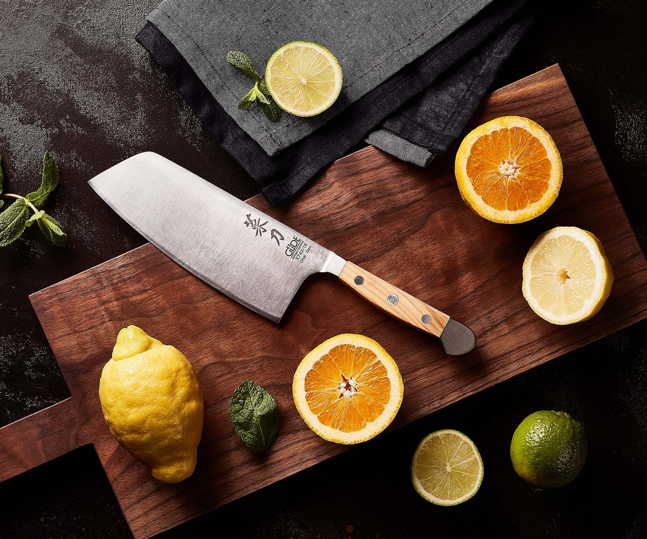 GÜDE Solingen - Alpha Olive Chai Dao knife
