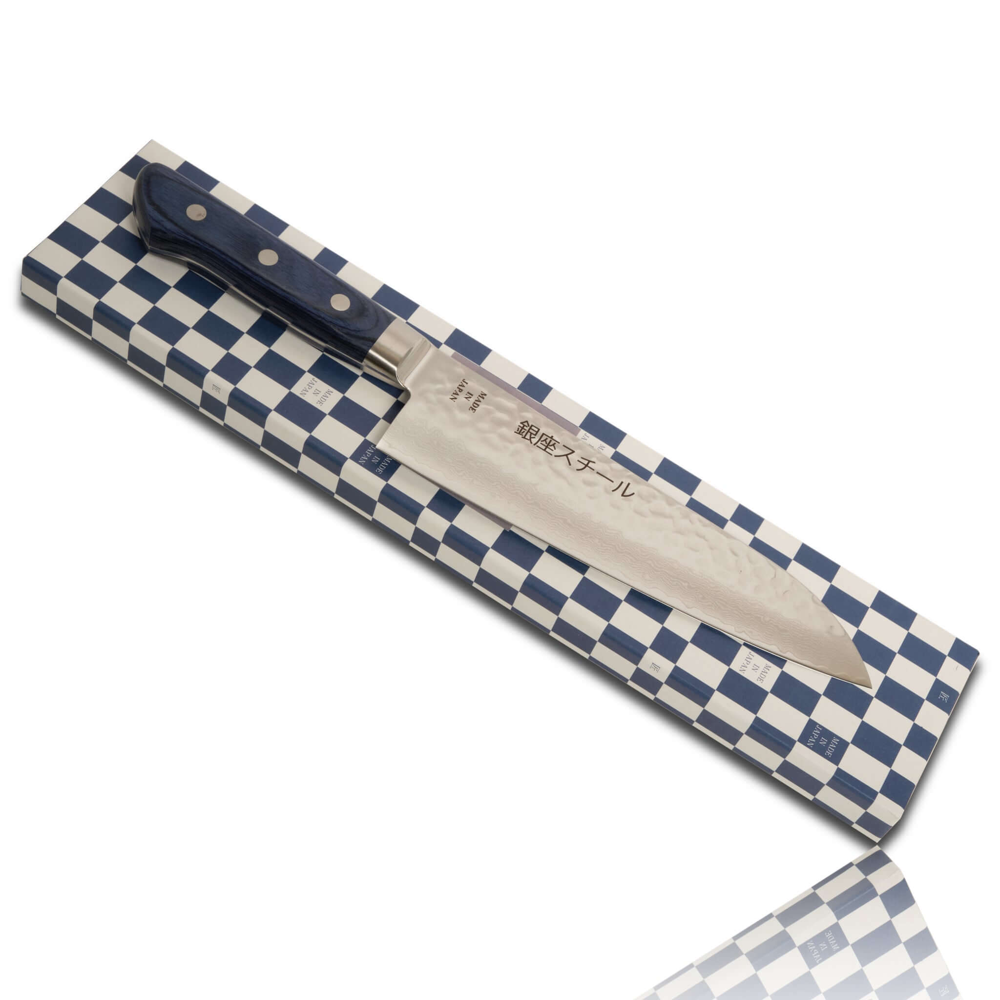 KASUMI 180- Damascus VG10 Santoku Knife 180mm-RB