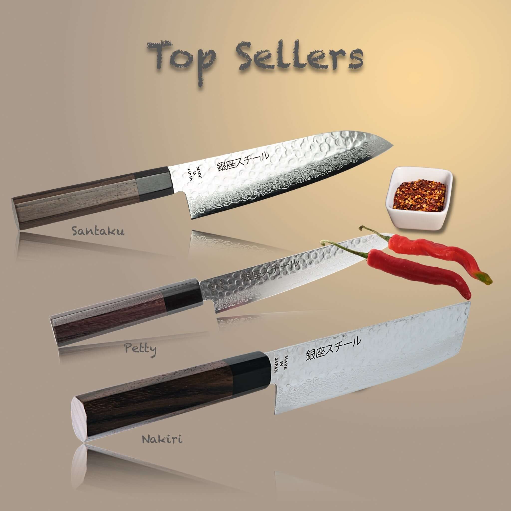 top japanese knives, best damascus steel knife, KANETSUNE KNIVES, ginza steel knives, japanese knives at amazon