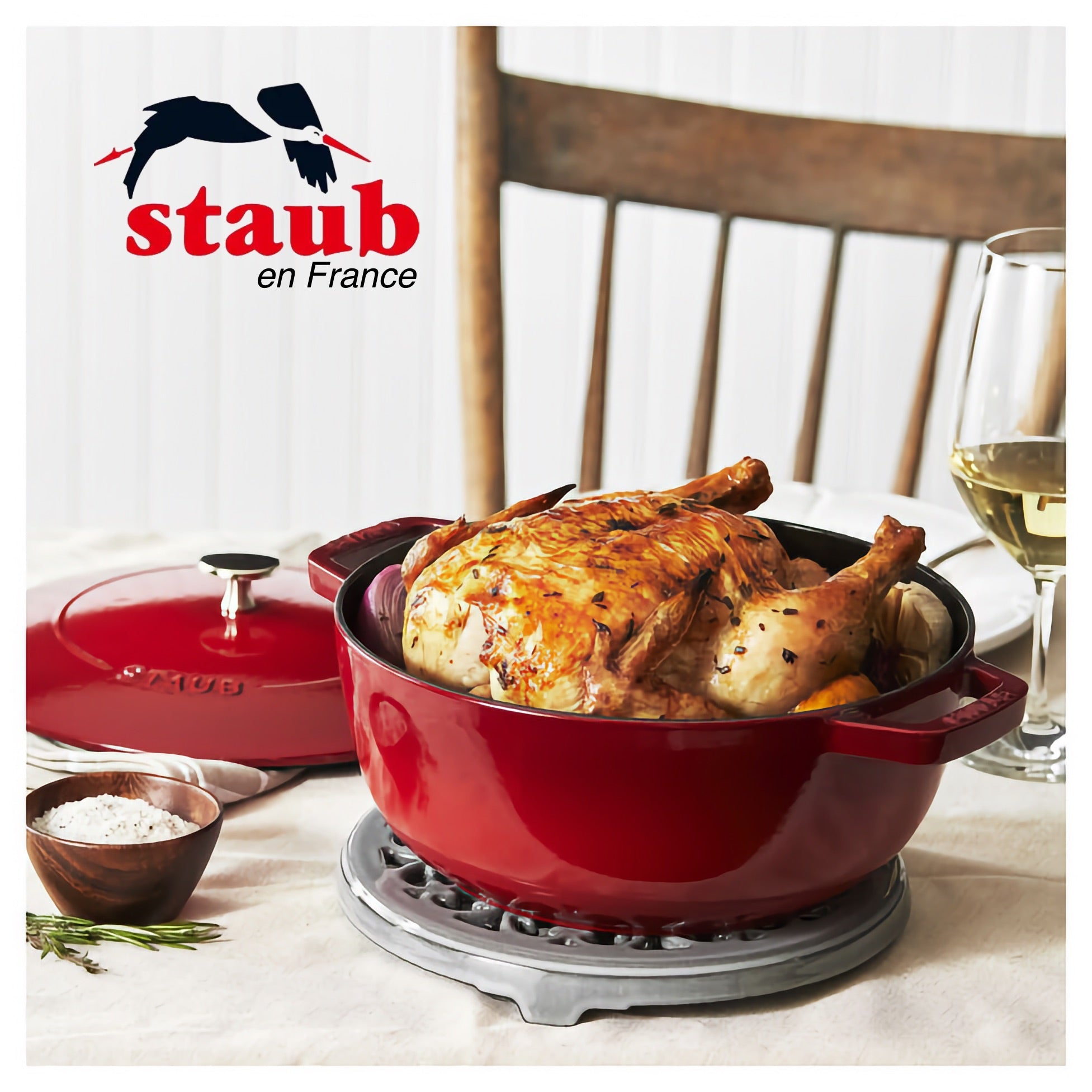 Staub French Premium Cast Iron Cookware