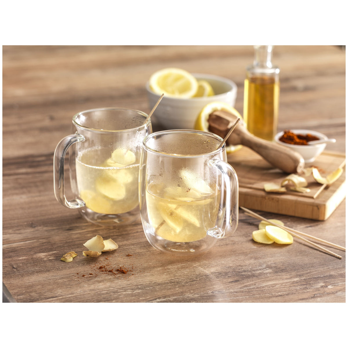 ZWILLING Sorrento Plus 2 Piece Coffee Glass Set, Transparent