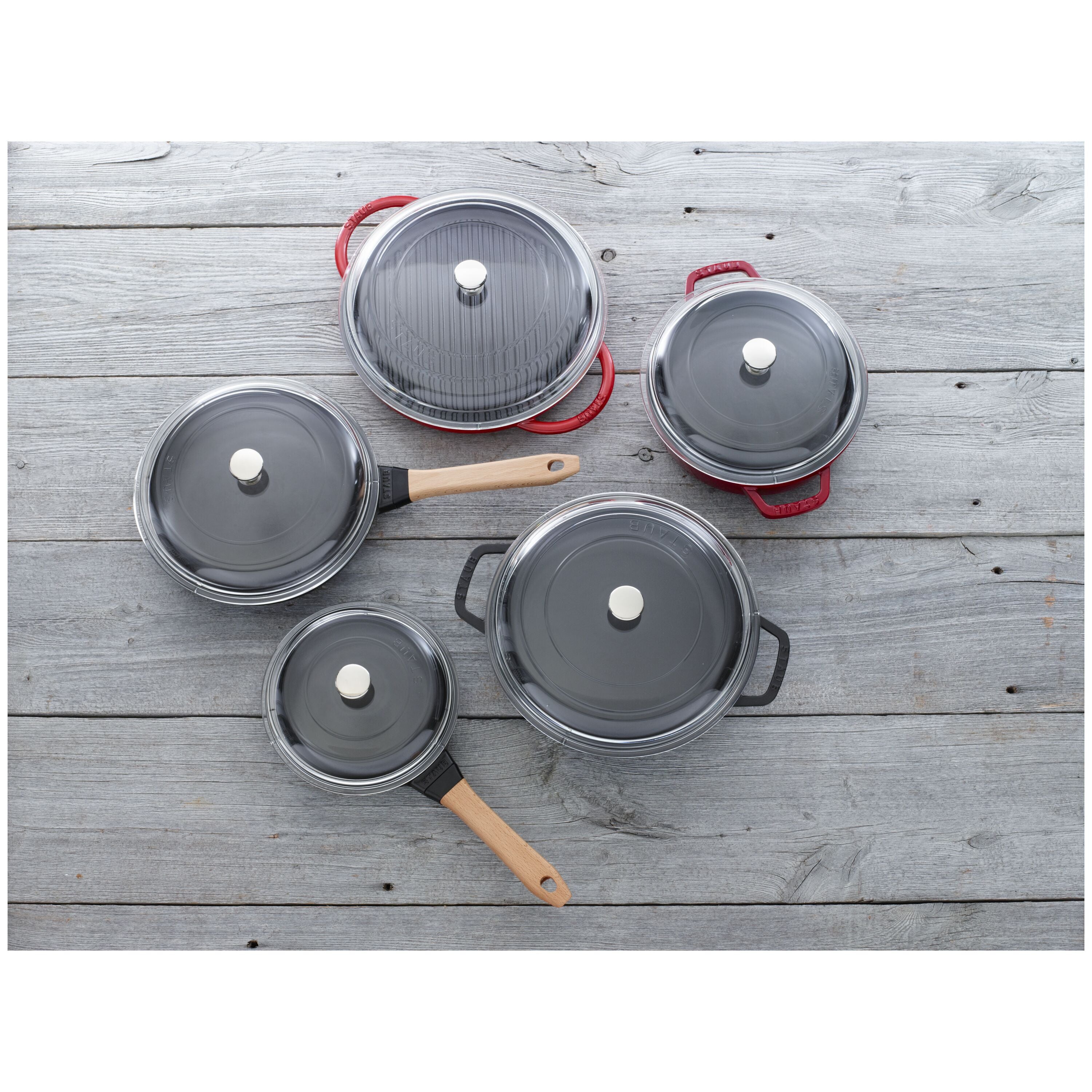 STAUB Lid Domed 30 cm, Glass