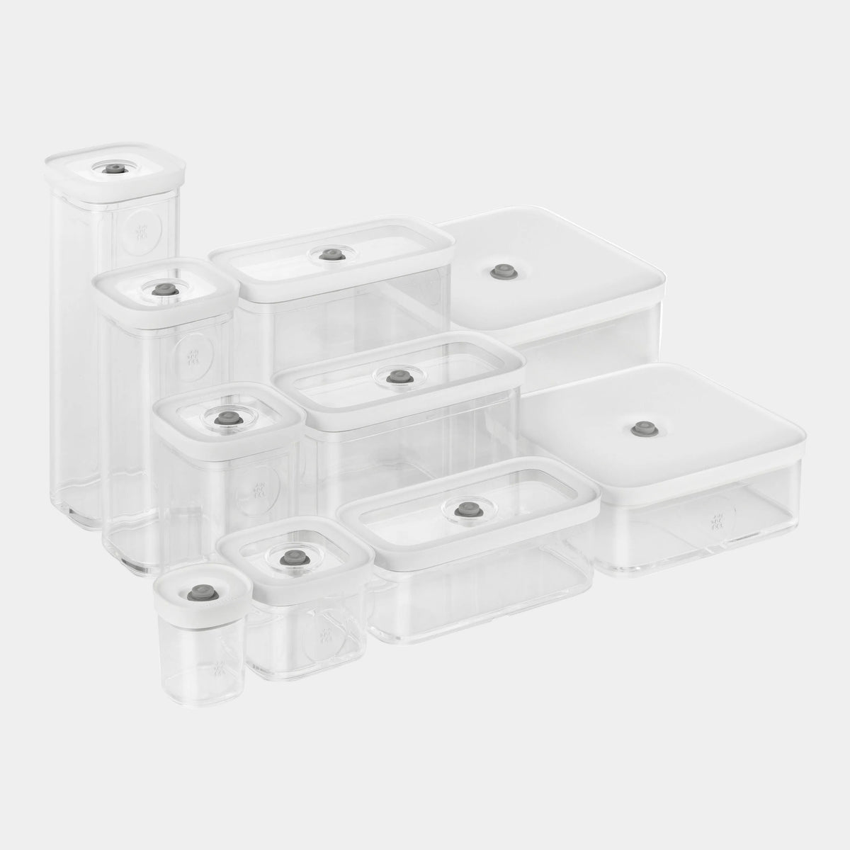ZWILLING Fresh & Save CUBE Cube Box 2L / 21 cm, Transparent-White
