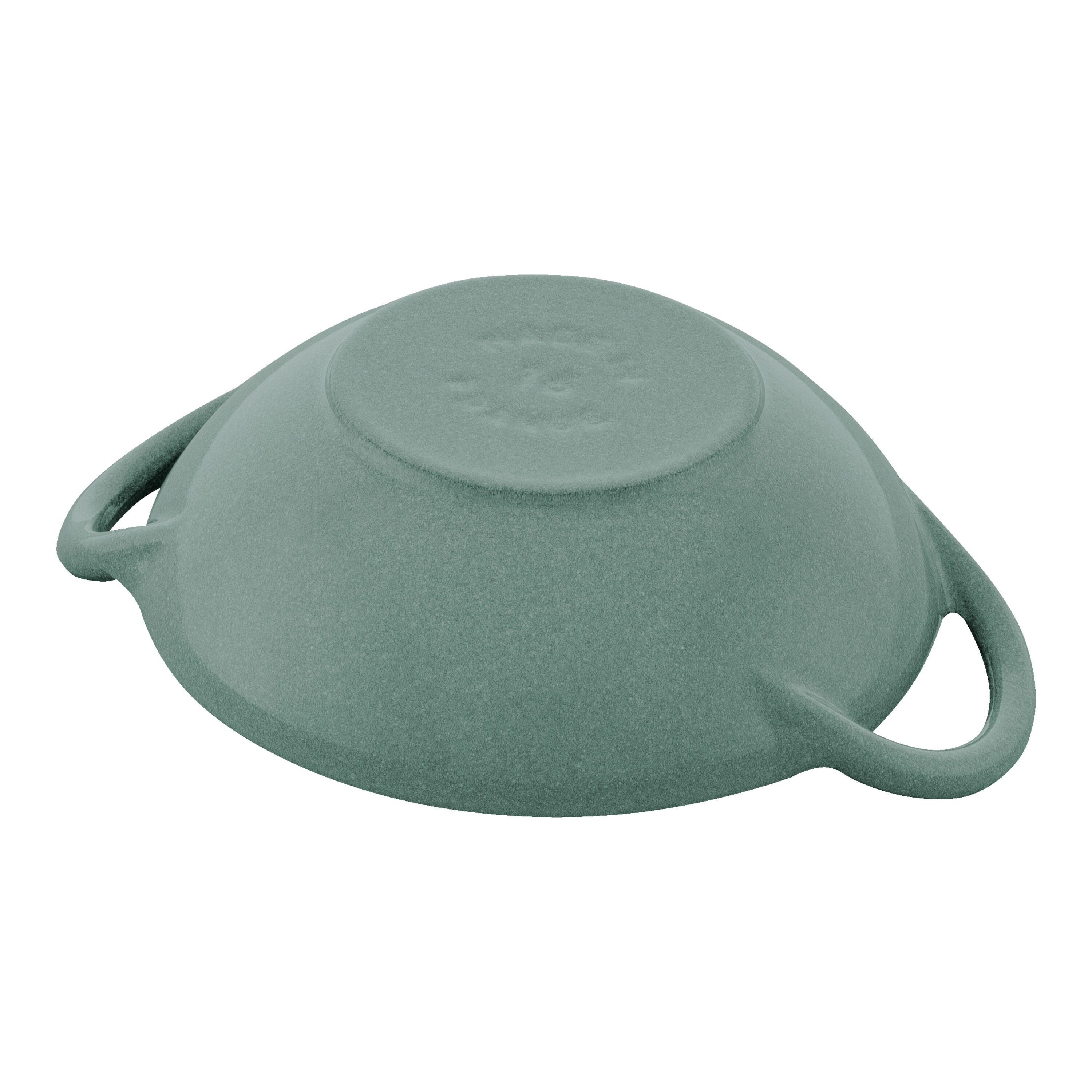 STAUB Specialities 16 cm / 6.5 inch Cast Iron Wok, Eucalyptus-1