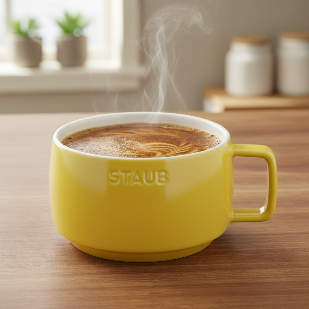 STAUB Ceramique Ceramic Mug, Citron, 500ml