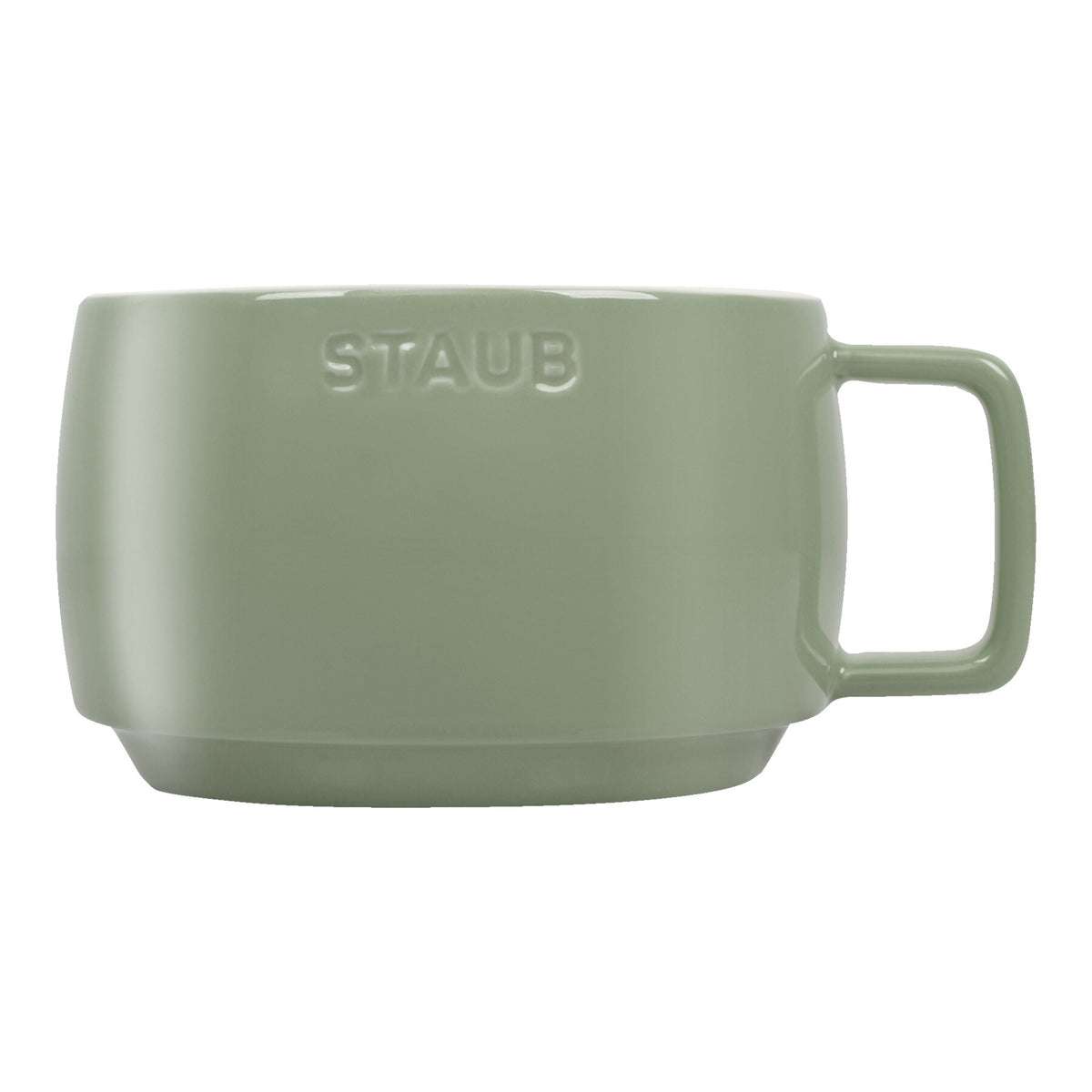 STAUB Ceramique Ceramic Mug, Eucalyptus, 500ml