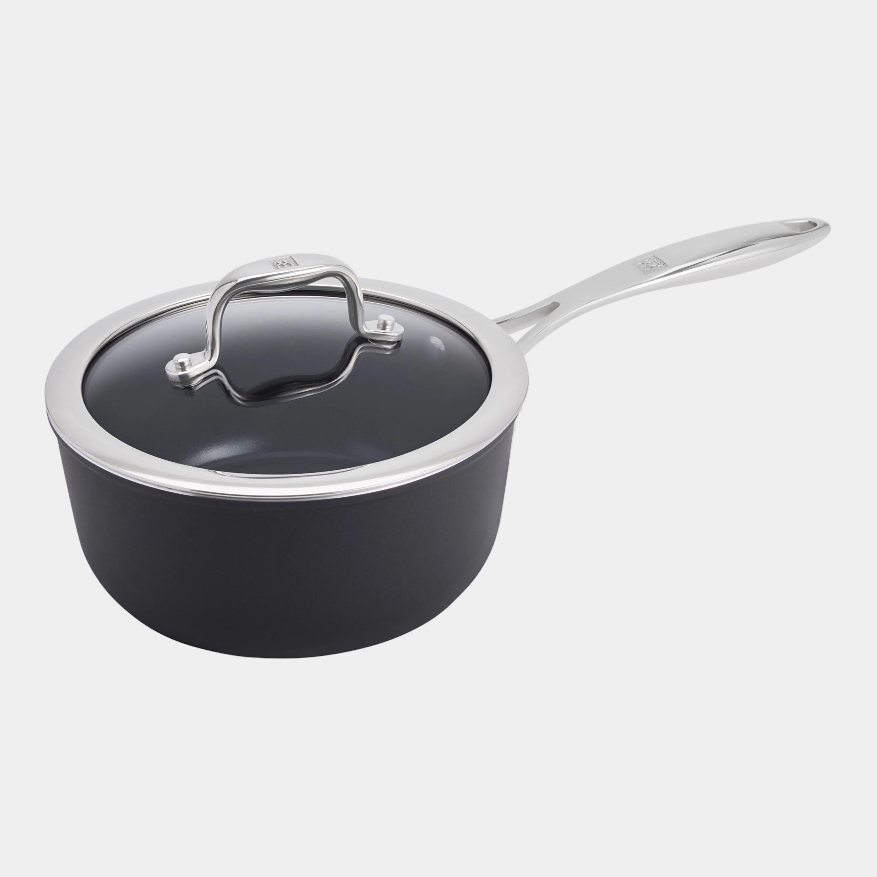 ZWILLING Forte Plus Sauce Pan With Lid, Aluminum, Ceramic Titanium