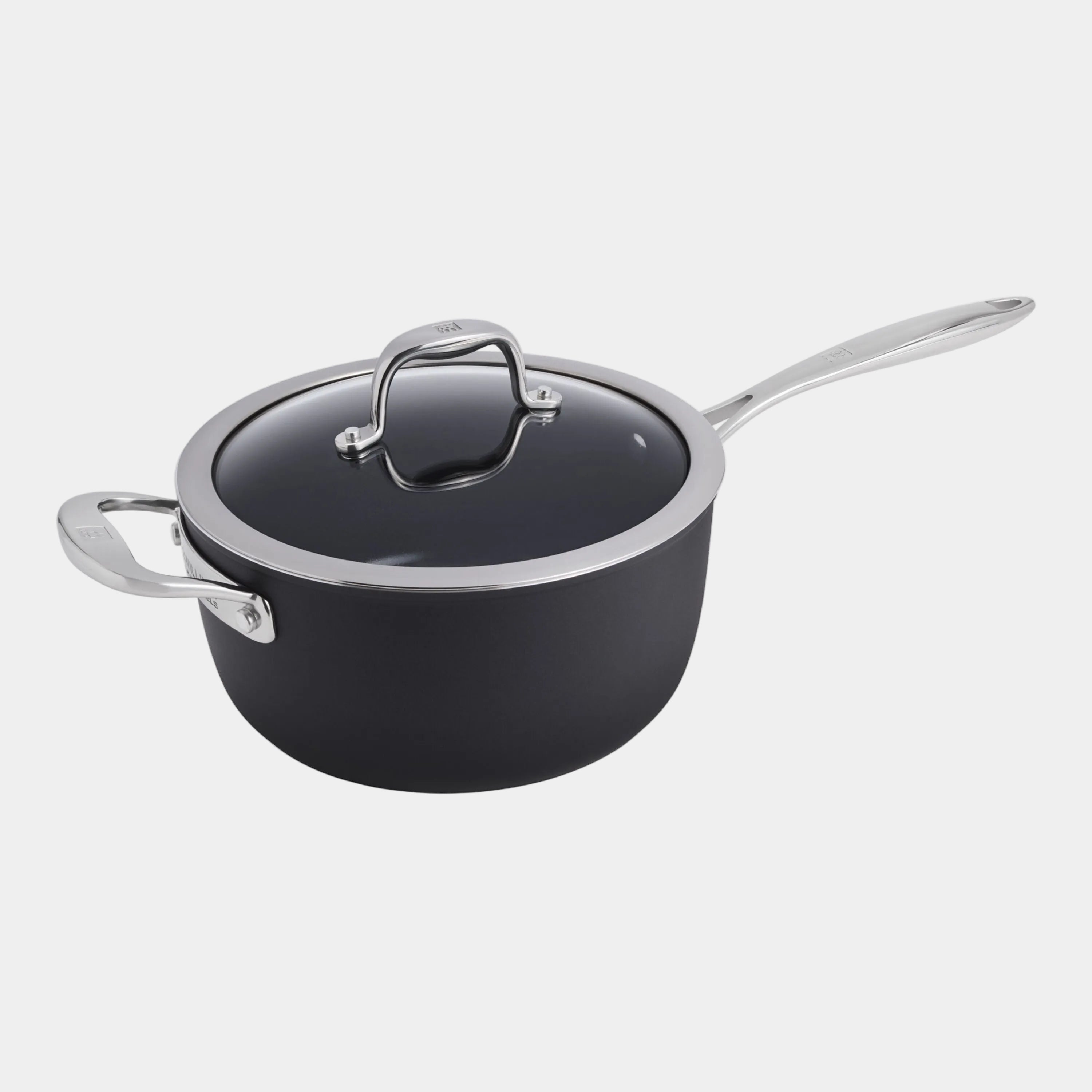 ZWILLING Forte Plus Sauce Pan With Lid, Aluminum, Ceramic Titanium