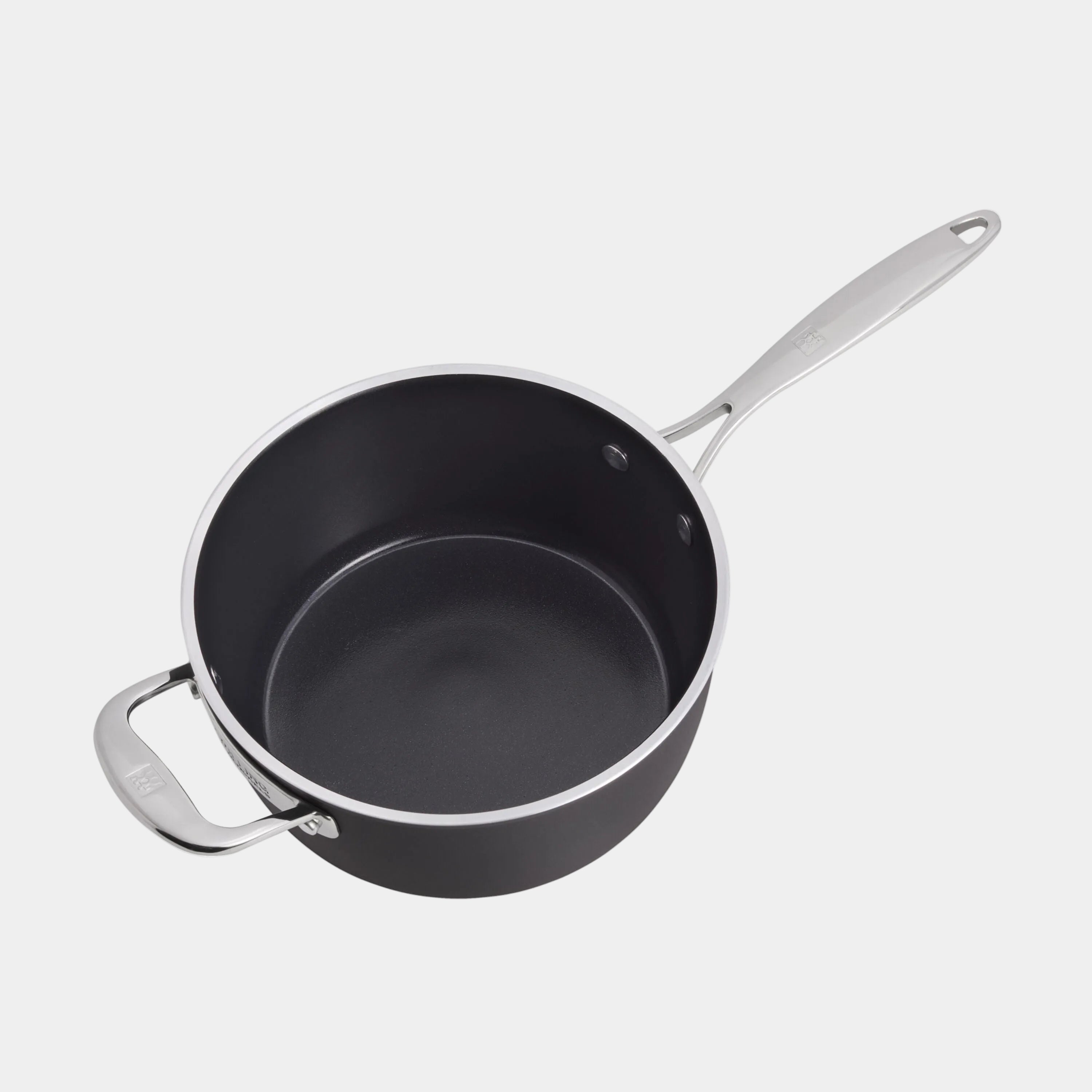 ZWILLING Forte Plus Sauce Pan With Lid, Aluminum, Ceramic Titanium