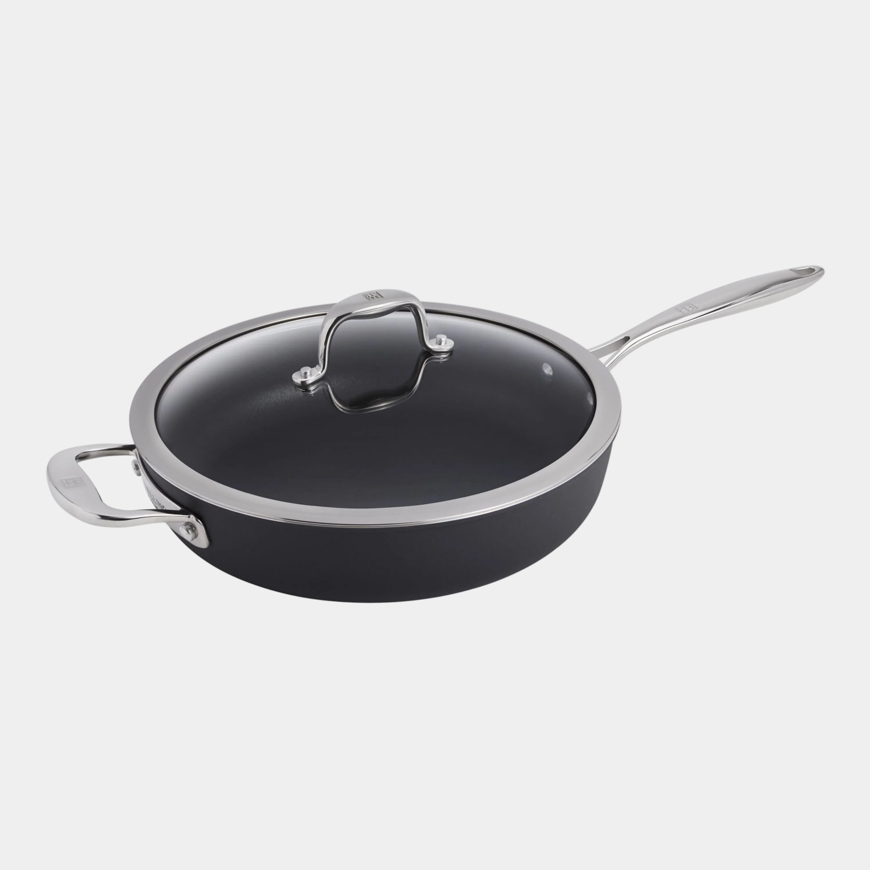 ZWILLING Forte Plus Cookware Set, 10 Piece, Aluminum, Ceramic Titanium