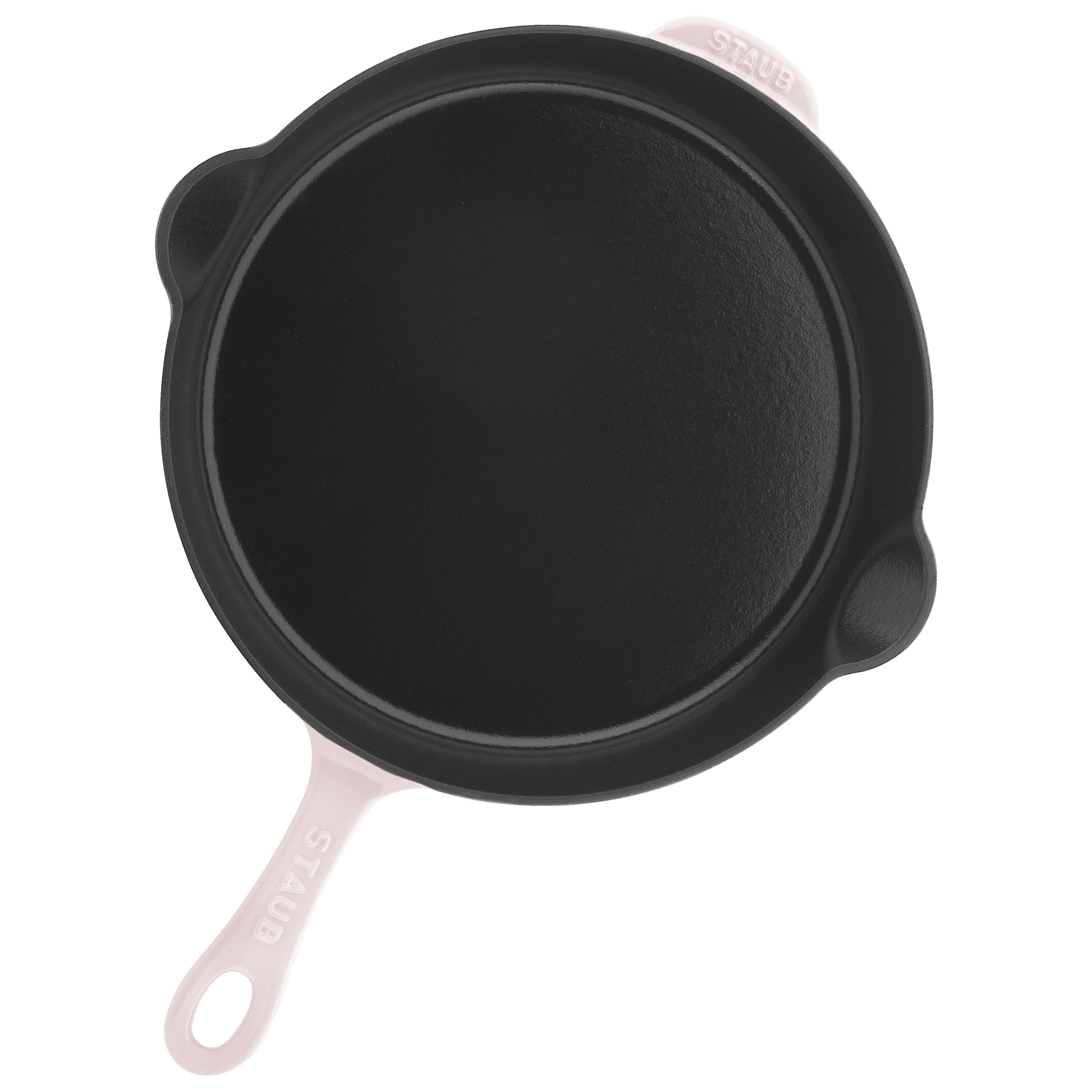 STAUB Pans 22 cm / 8.5 inch Cast Iron Traditional Deep Frypan, Sorbet Rose-3
