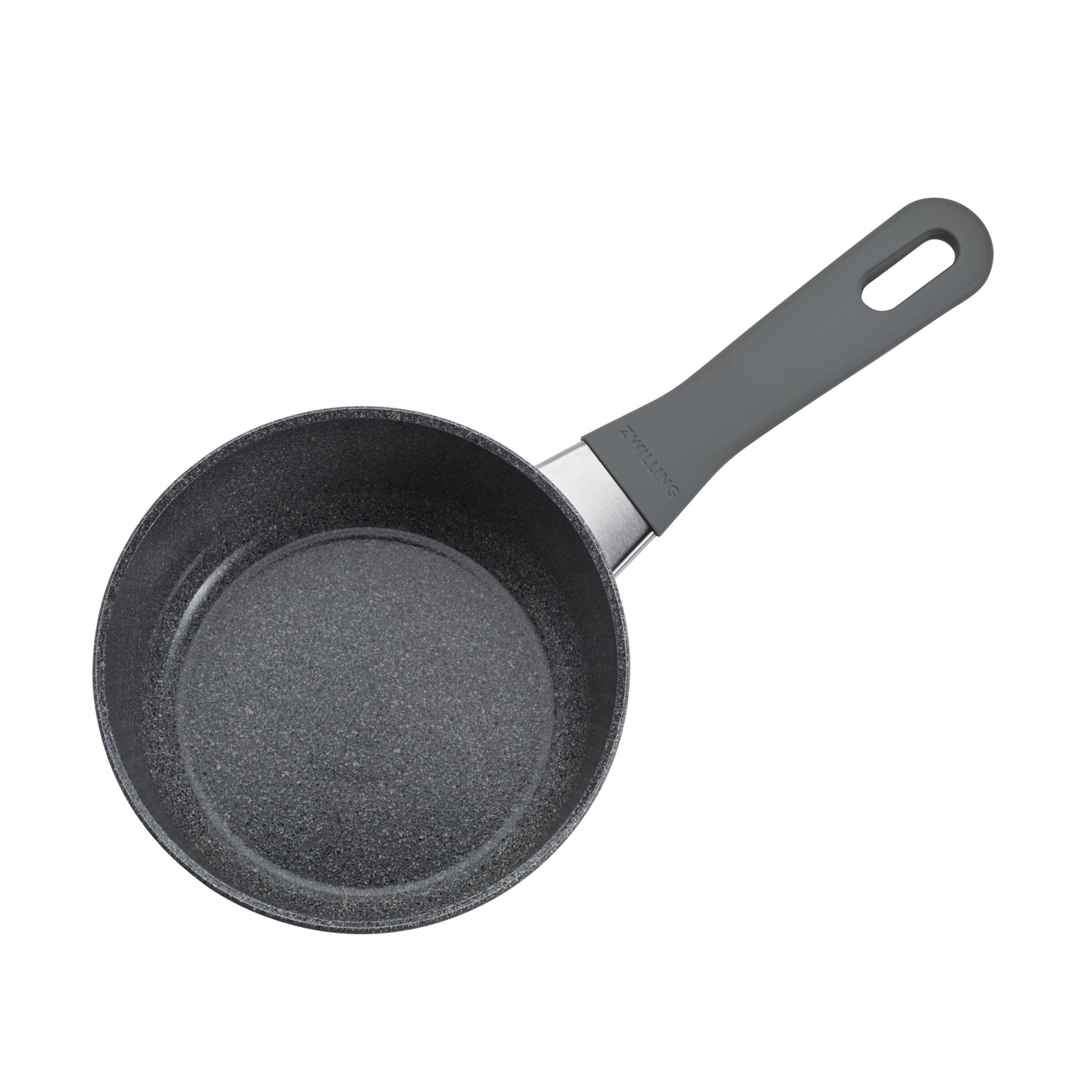 ZWILLING Parma Plus Ceramic 1.4 L Aluminum Round Sauce Pan With Lid, Grey