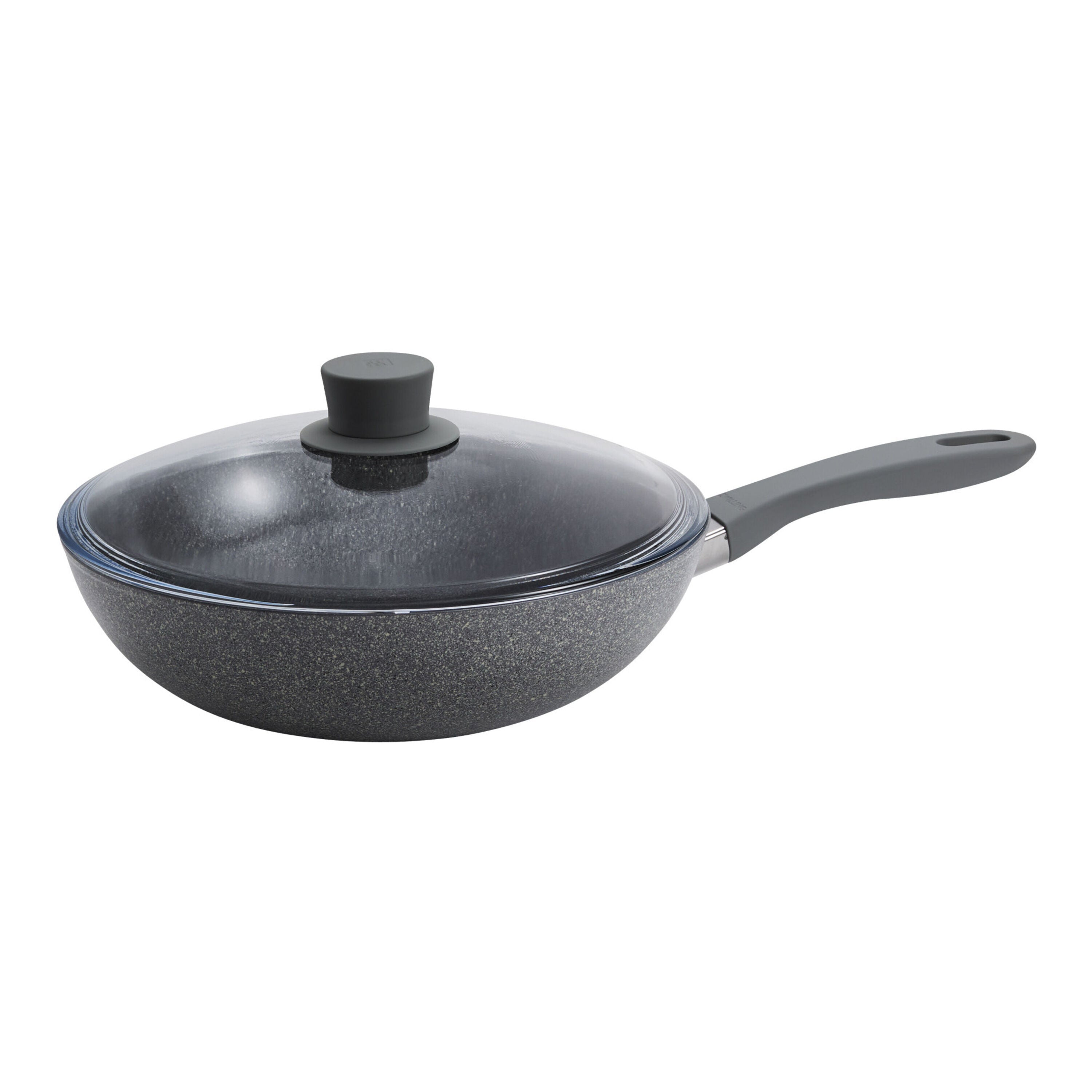 ZWILLING Parma Plus Ceramic 28 cm / 11 inch Aluminum Wok With Lid