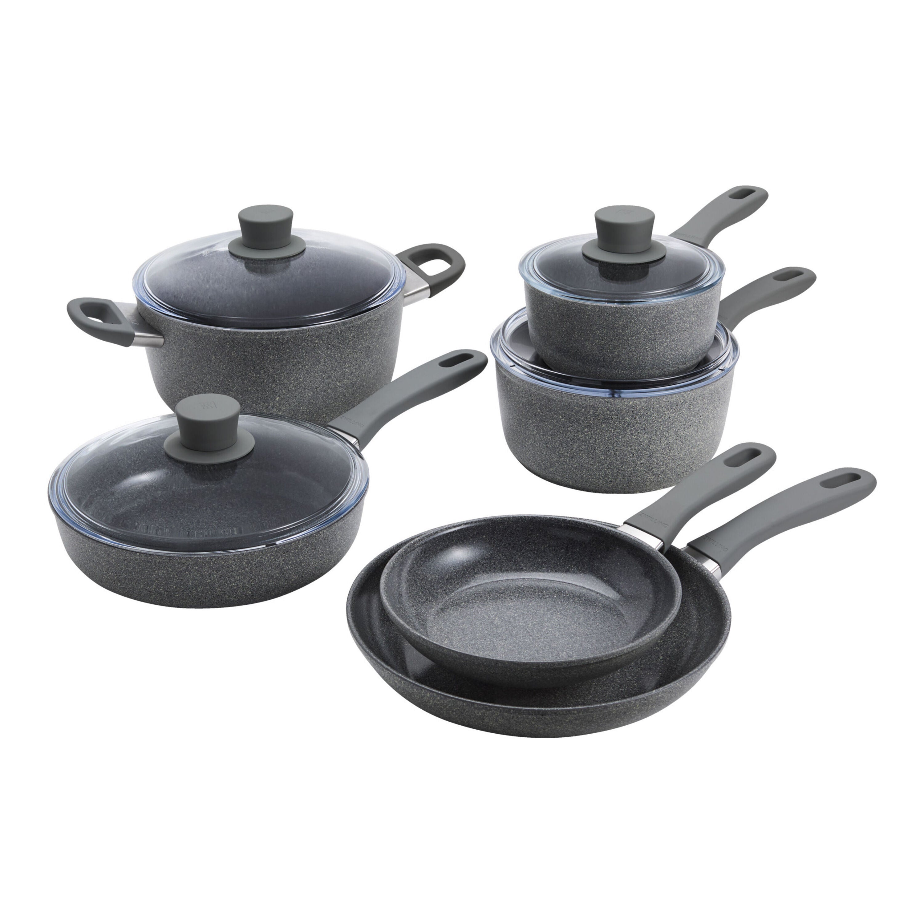 ZWILLING Parma Plus Ceramic 10 Piece Aluminum Cookware Set