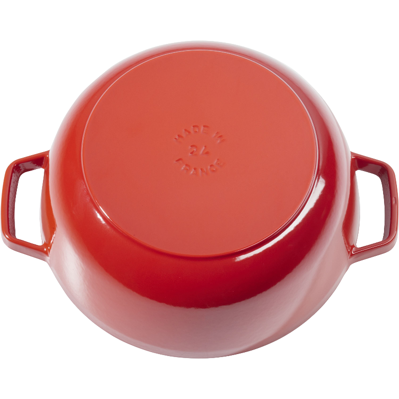 Staub La Cocotte 4.8 L Cast Iron Round French Oven, Cherry-3