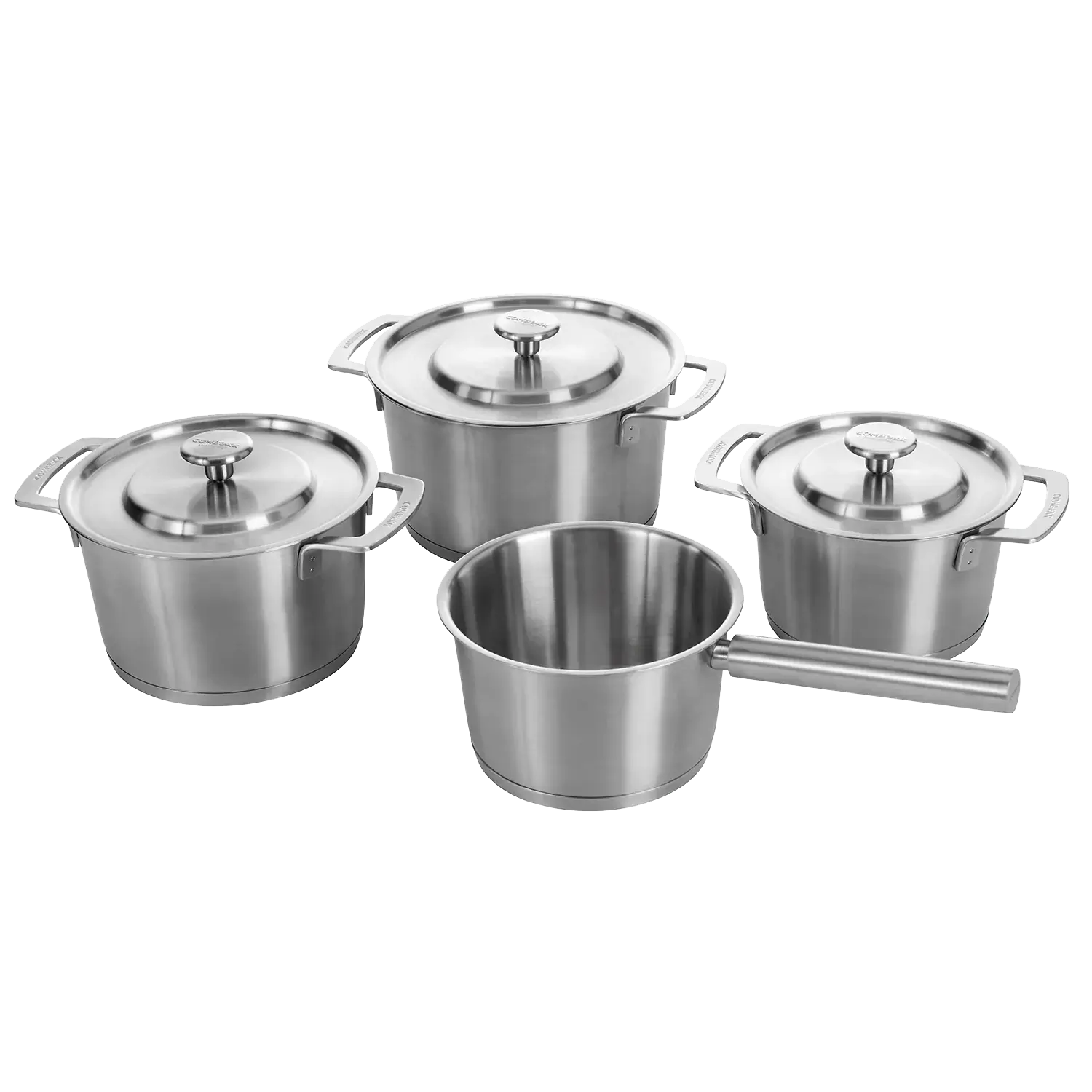 COMBEKK | Stainless Steel Cookware Set of Four