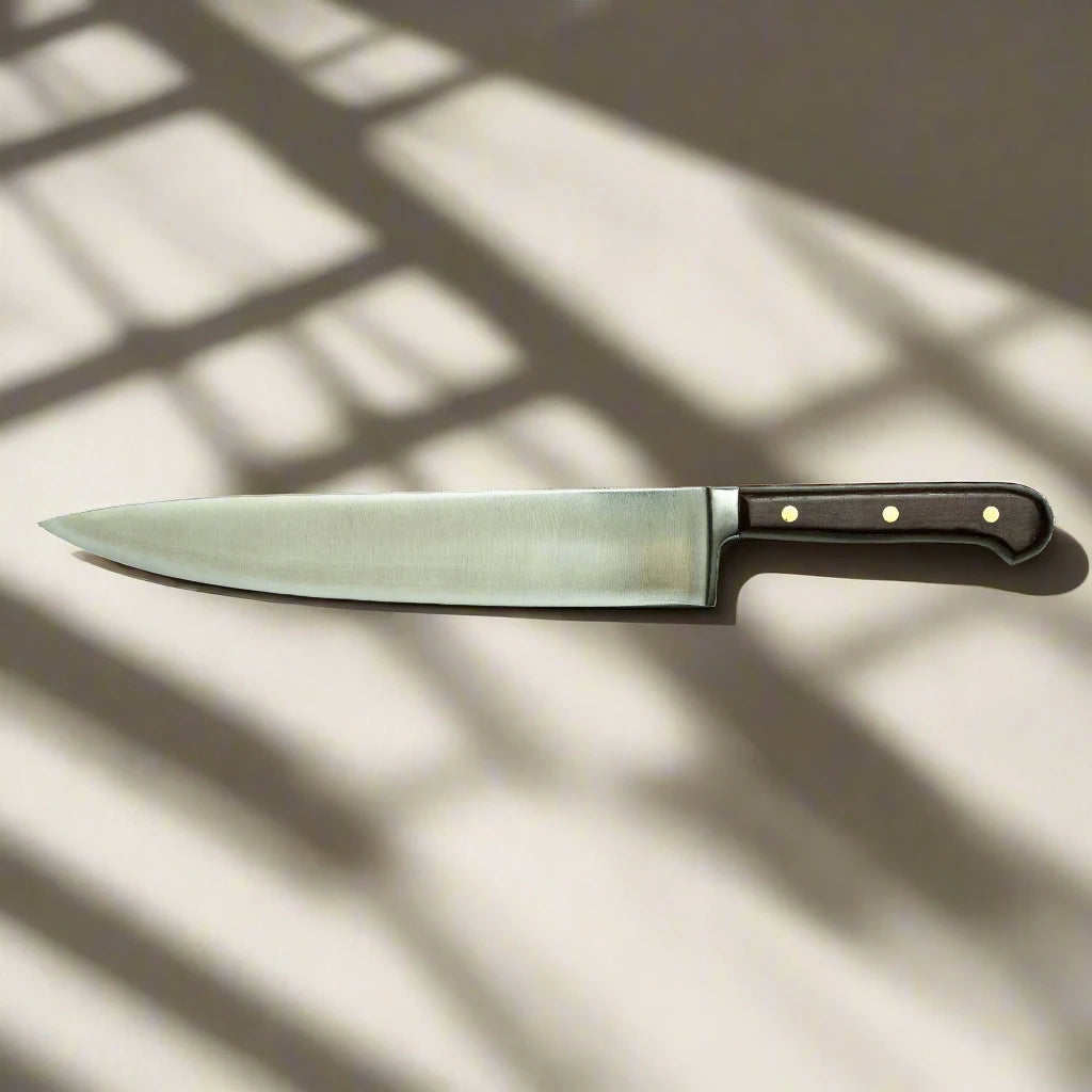 Grohmann Forged Heavy Chef Knife, 10-Inch Blade – Handcrafted in Canada