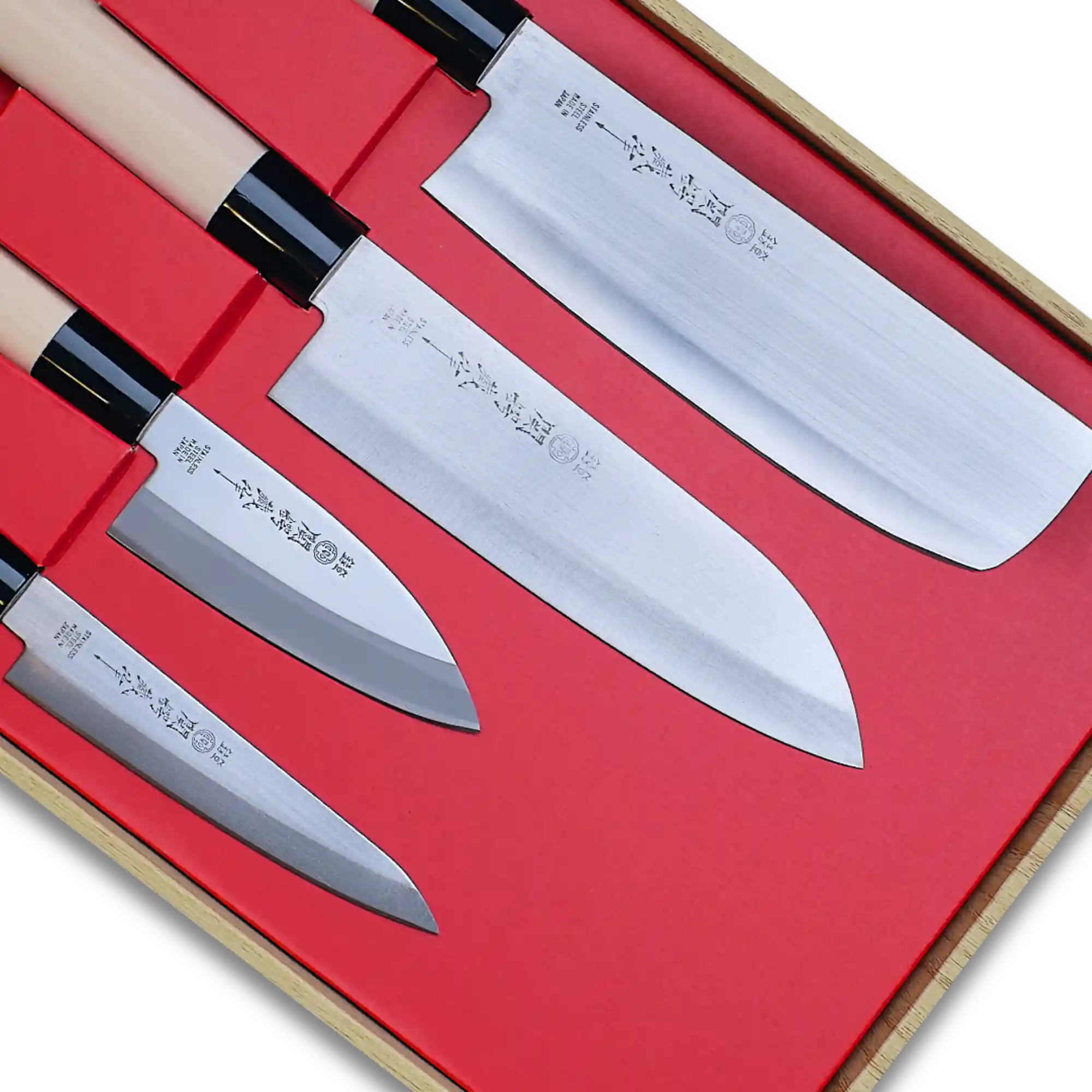 Four piece Knife Set - Made in Japan
