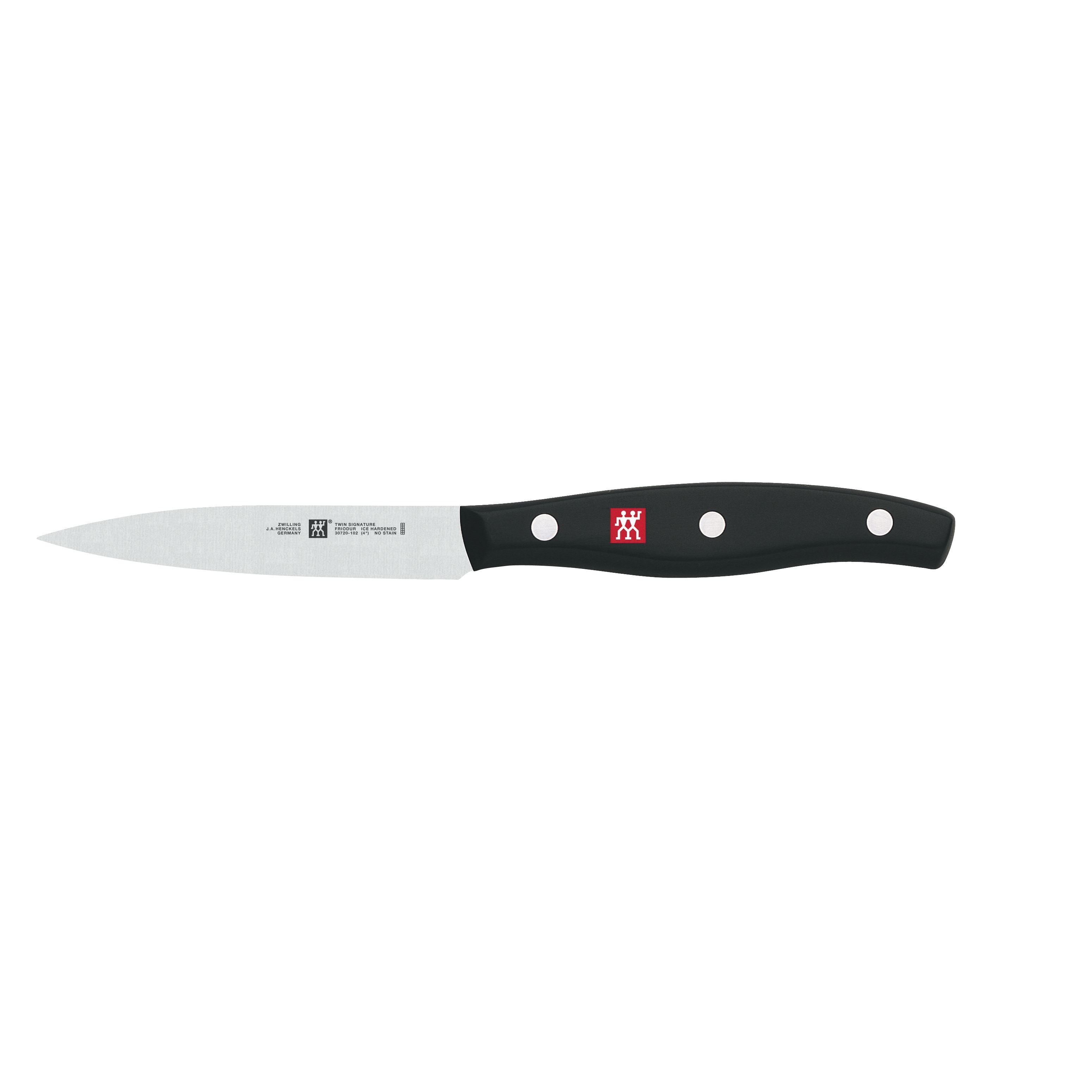 ZWILLING TWIN Signature 11 Piece Knife Block Set - Precision paring knife with German steel blade and ergonomic handle.