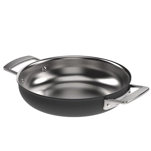 DEMEYERE Black 5 24 cm / 9.5 inch 18/10 Stainless Steel Frying Pan