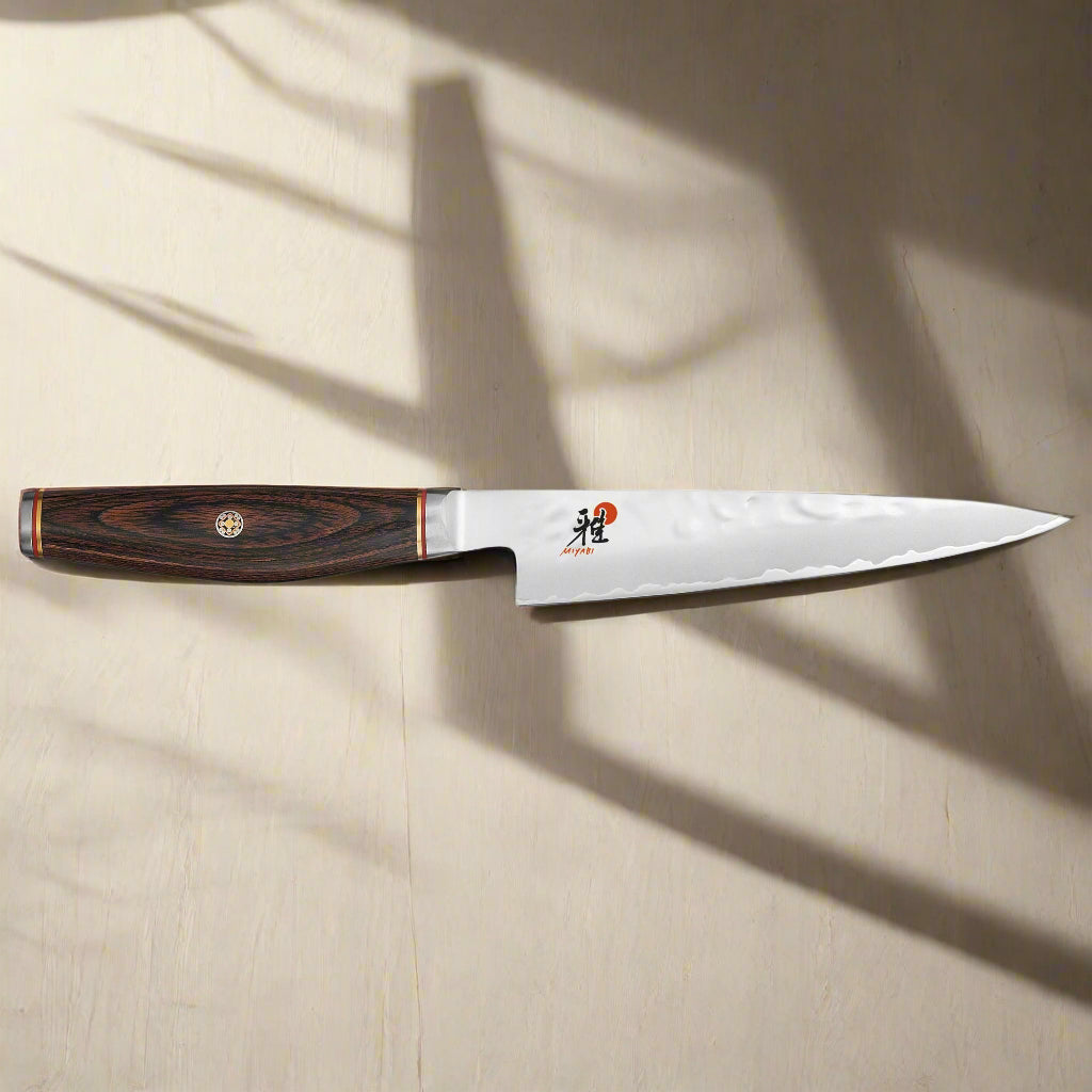 MIYABI 6000 MCT 5 inch Shotoh, Brown