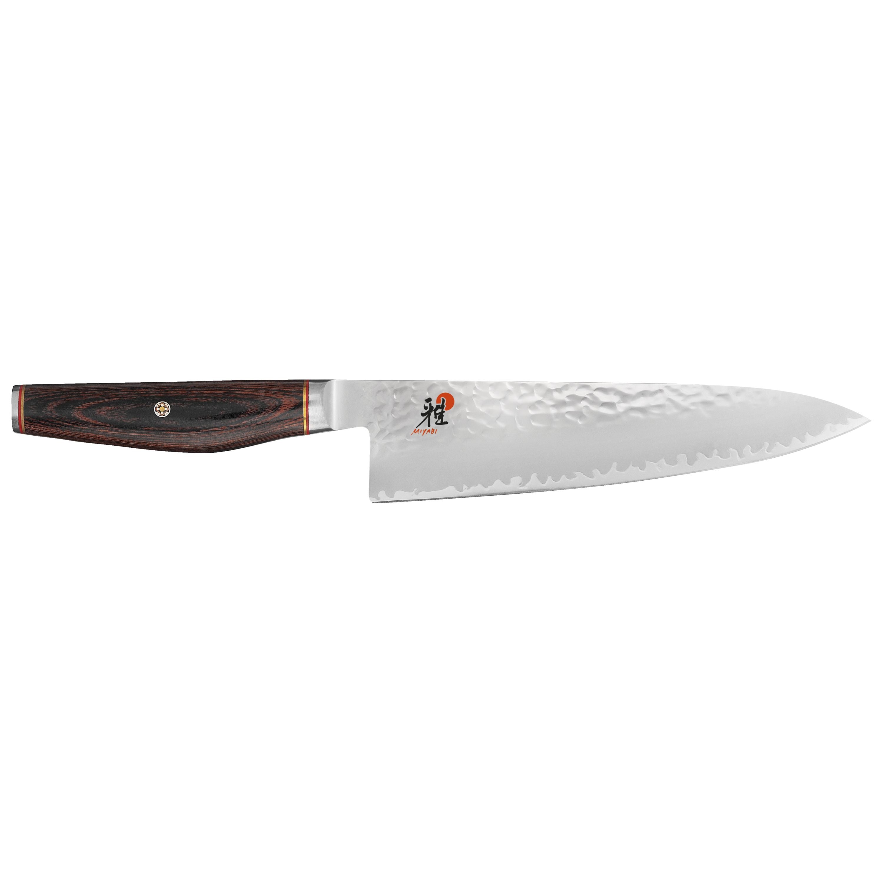 MIYABI 6000 MCT 2 Piece Knife Set, Brown