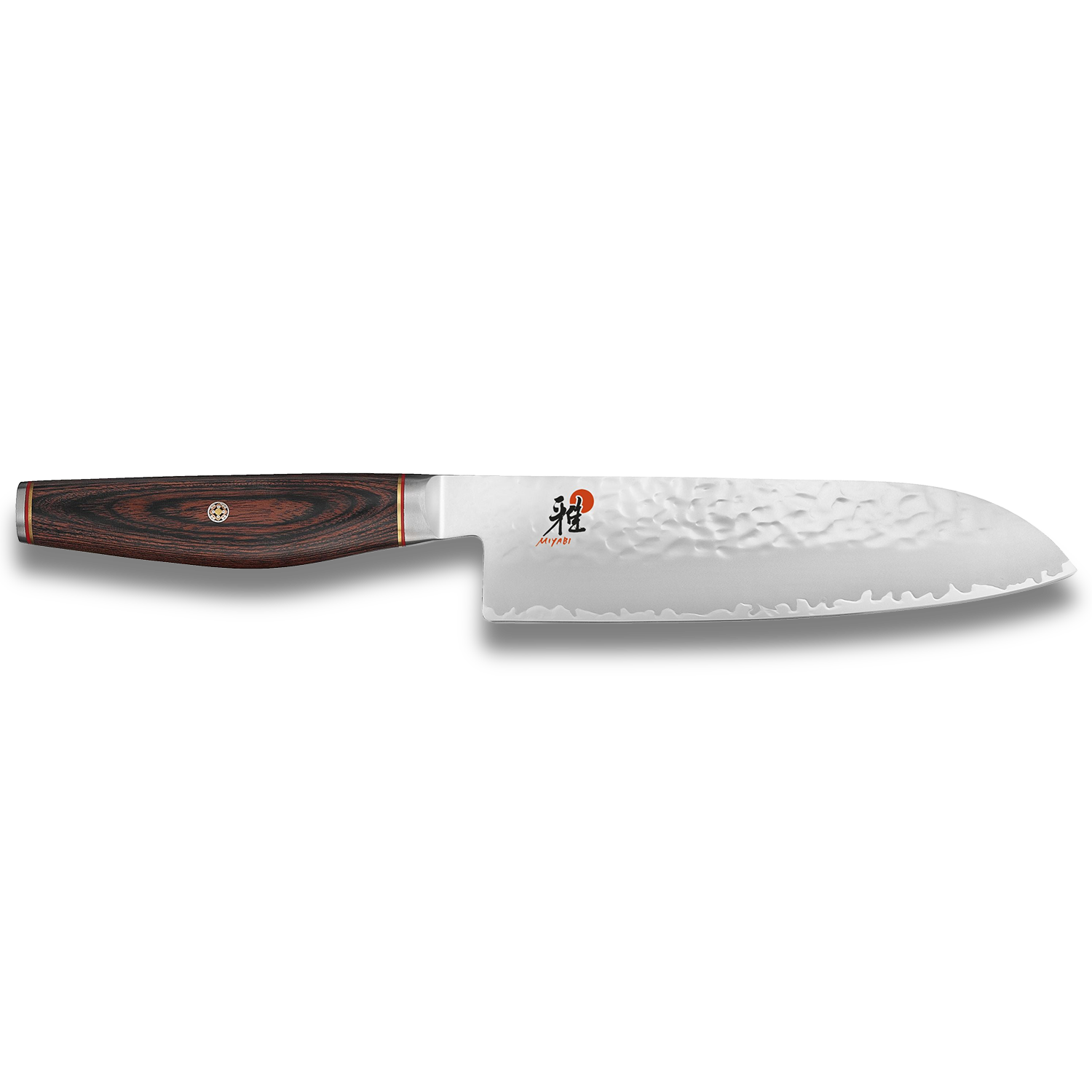 MIYABI 6000 MCT 7 inch Santoku, Brown