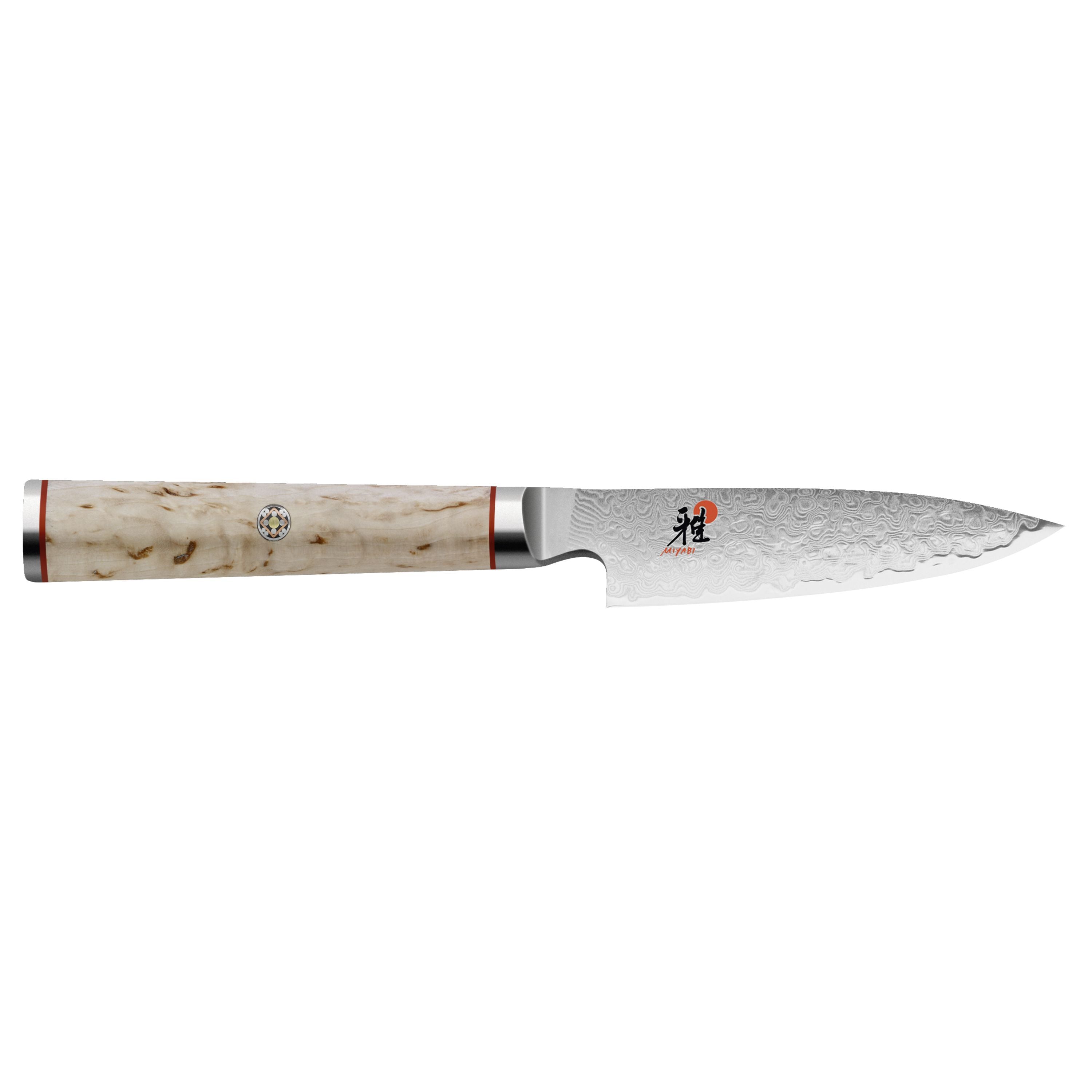 MIYABI 5000 MCD 3 Piece Knife Set, Brown