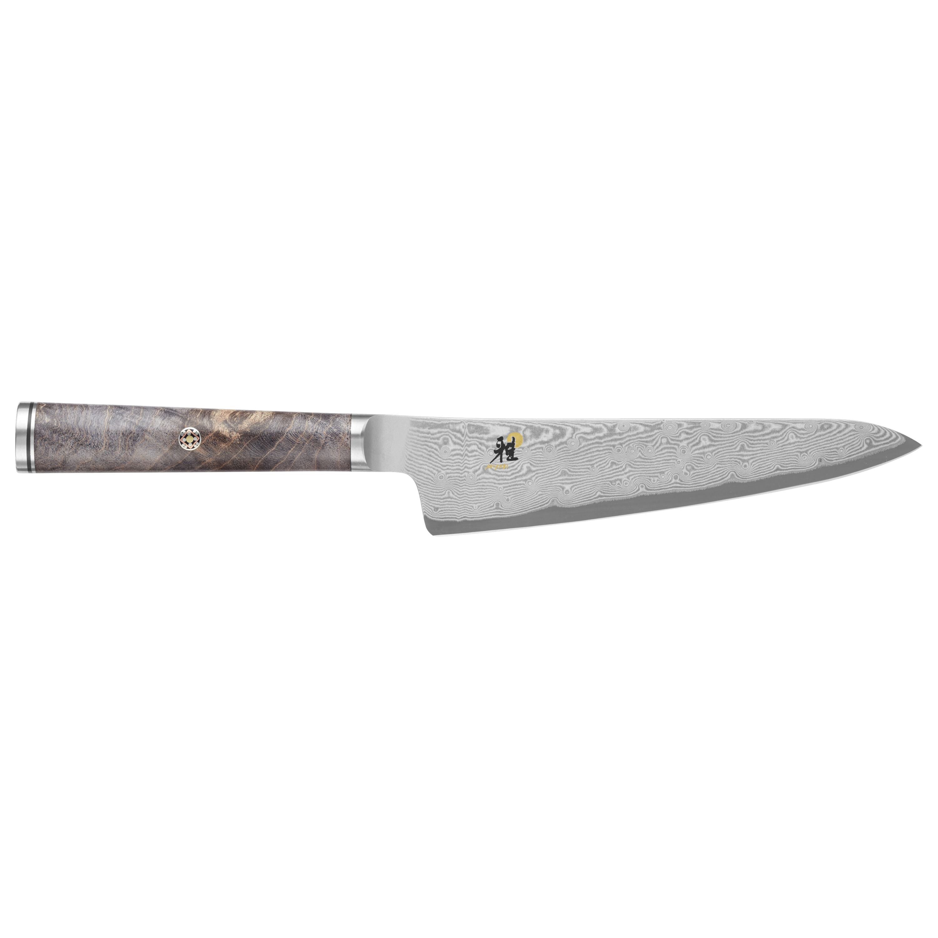 MIYABI 5000 MCD 67 2 Piece Santoku And Prep Knife Set, Brown