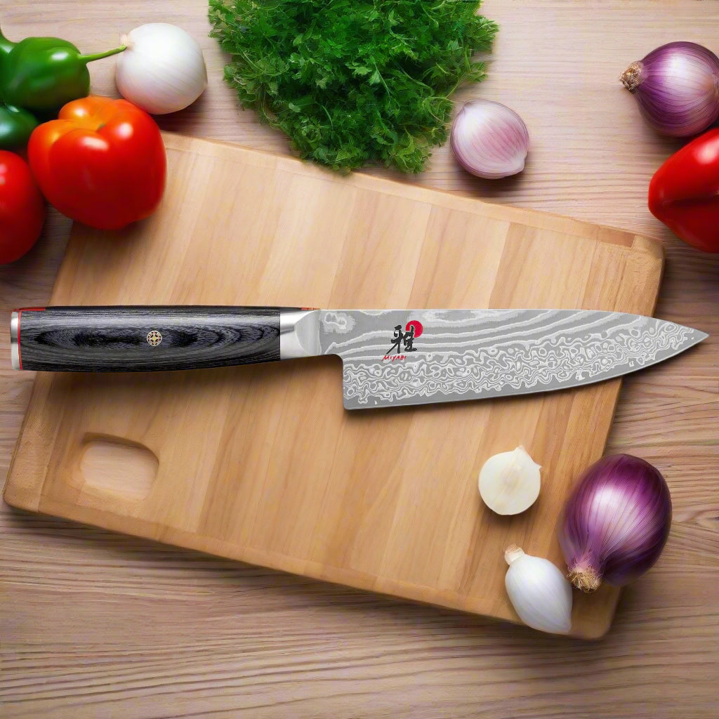 MIYABI 5000 FC-D 6 inch Gyutoh, Black