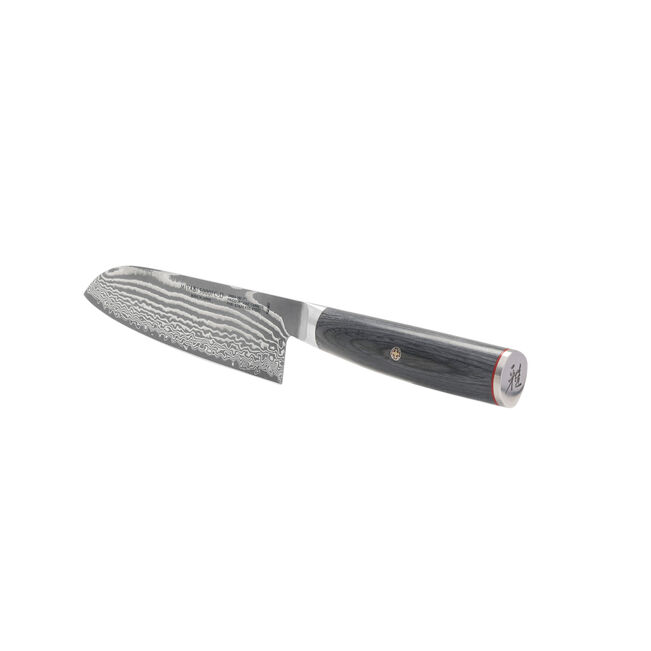 Miyabi Kaizen II 5000FCD 7″ Santoku – FC61 Core, 48‑Layer Damascus, D‑Shape Pakkawood Handle