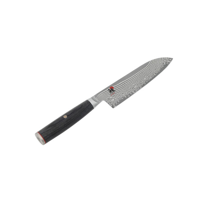 Miyabi Kaizen II 5000FCD 7″ Santoku – FC61 Core, 48‑Layer Damascus, D‑Shape Pakkawood Handle