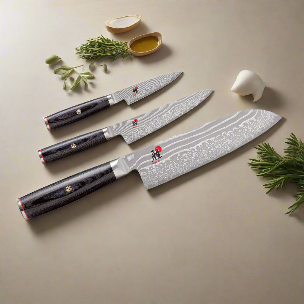 MIYABI 5000 FC-D 3 Piece Knife Set