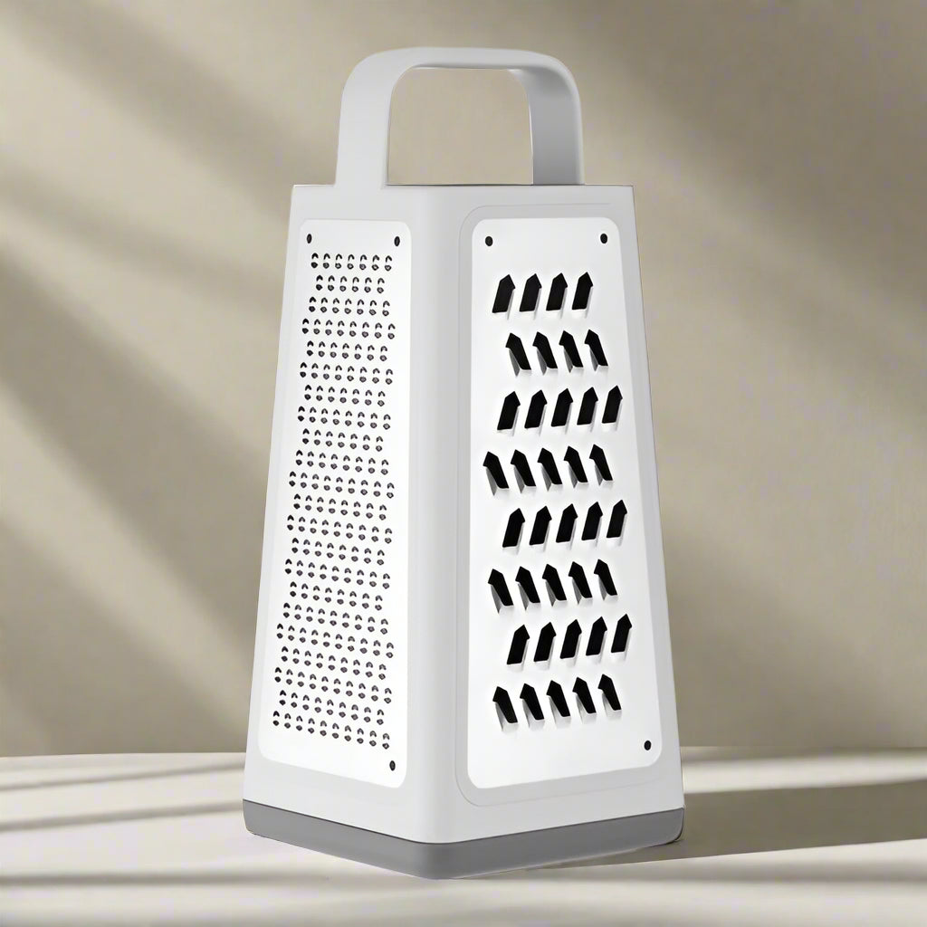 ZWILLING Z-Cut 6-in-1 Tower Grater – Stainless Steel, Multi-Purpose Kitchen Tool