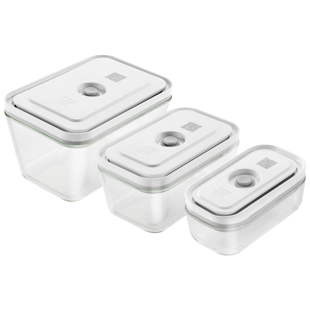 ZWILLING Fresh & Save S/M/L / 3 Piece Vacuum Box Set, Grey