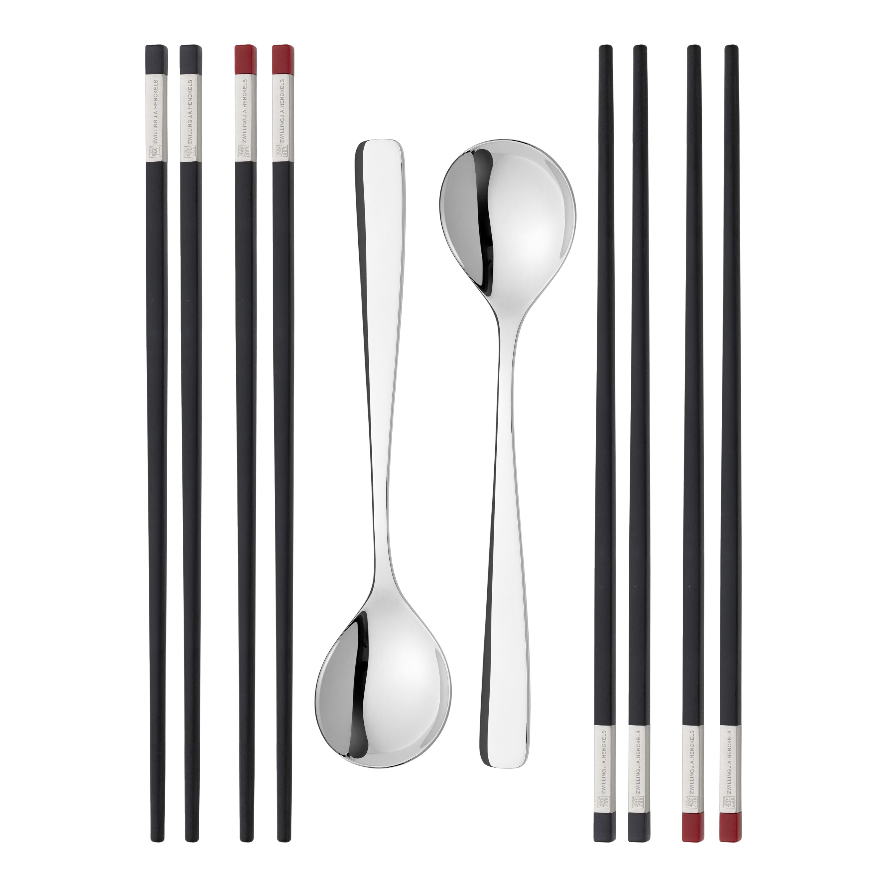 ZWILLING 10 Piece Chopstick Set for Asian Cuisine Stainless Steel & PPS Material-0