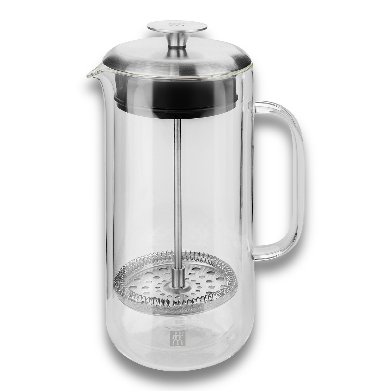 ZWILLING Sorrento Plus Double-Wall French Press, Transparent