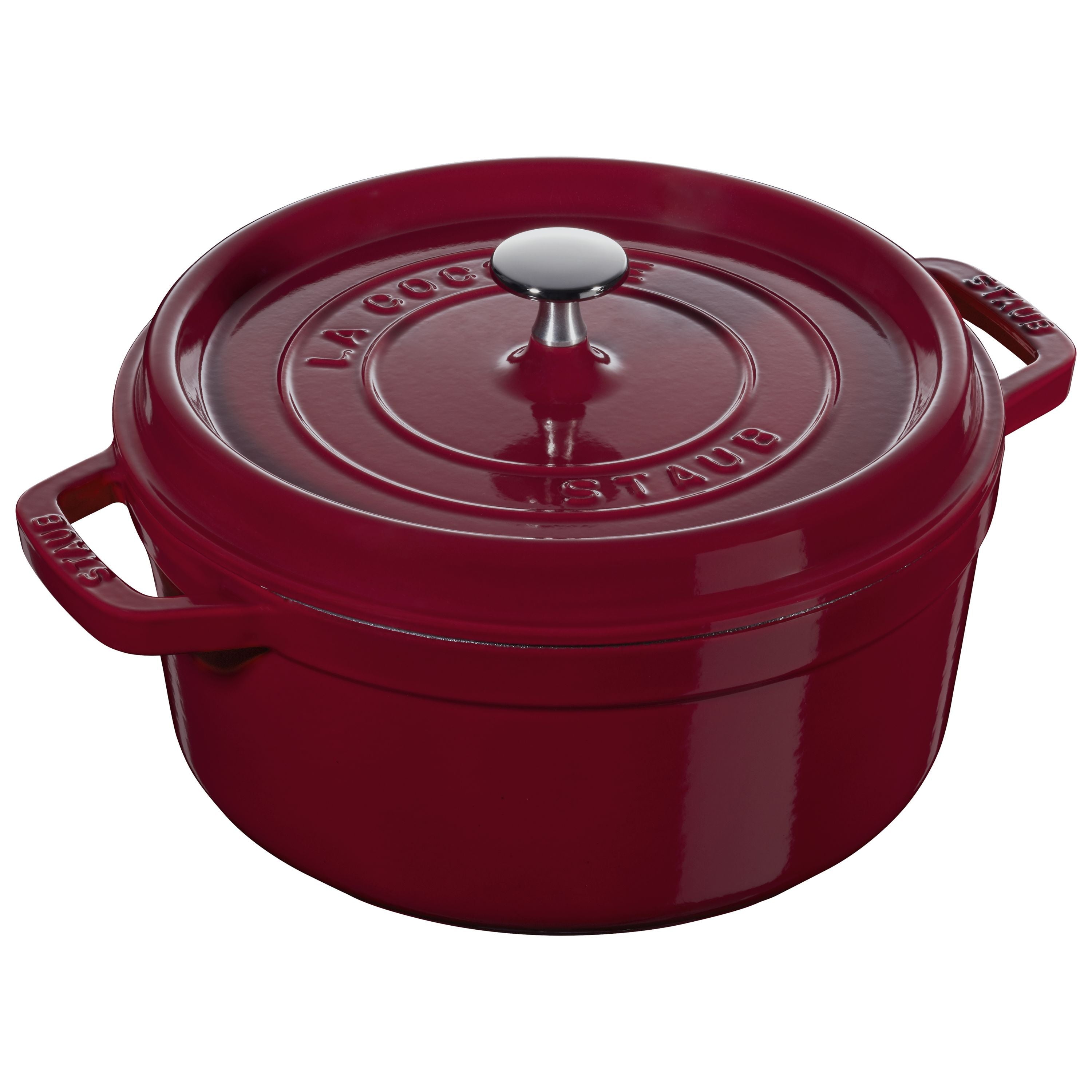 STAUB Cast Iron 4-Piece Mixed Cookware Set – Bordeaux-1