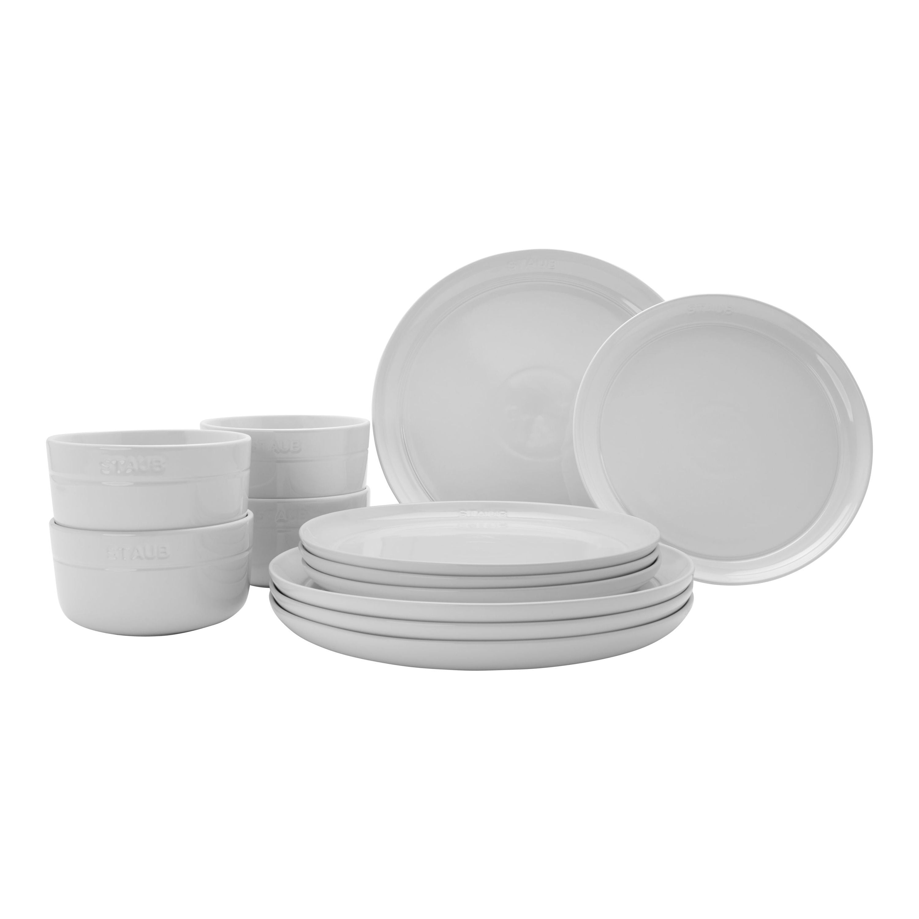 STAUB Dining Line Dinnerware Set 12 Piece