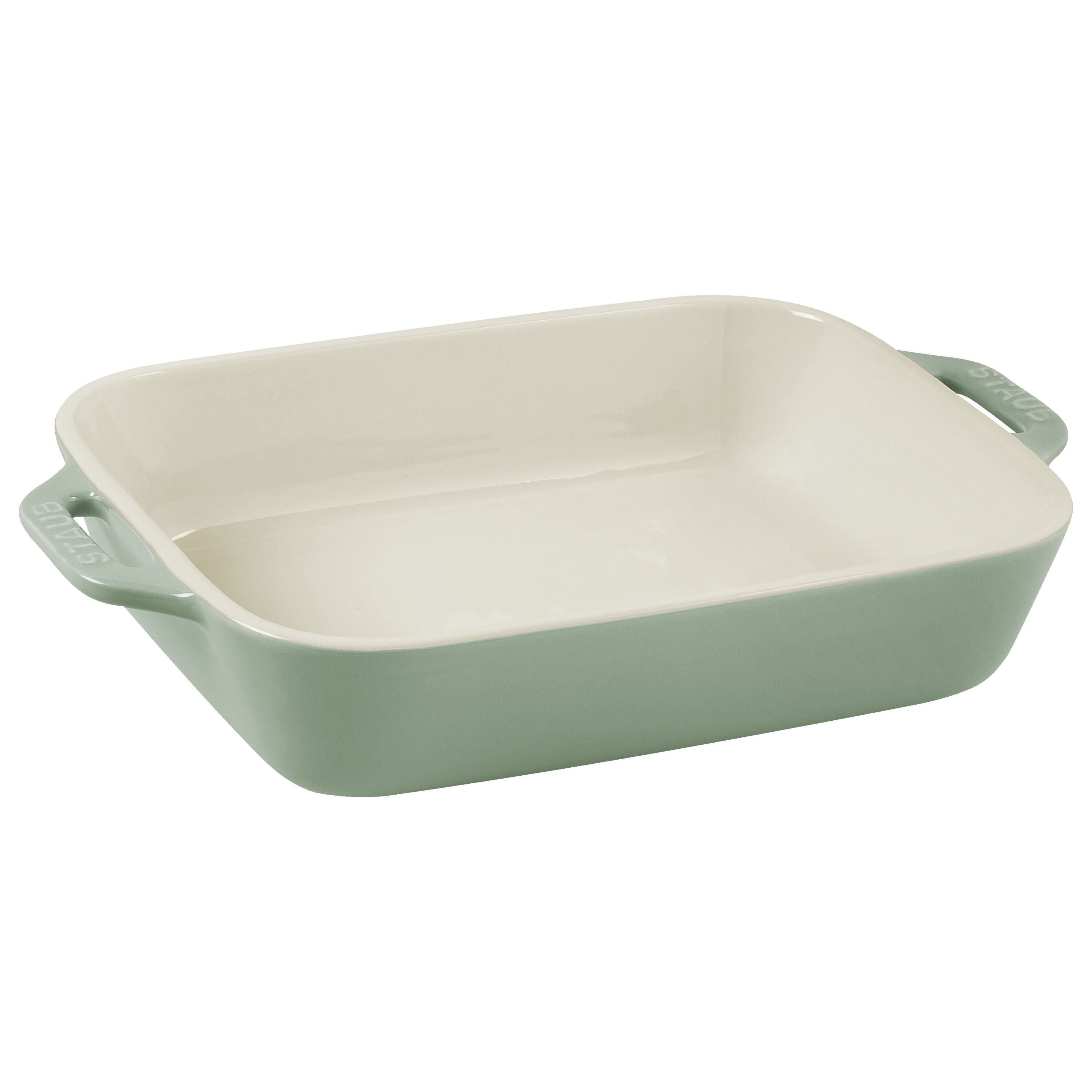 STAUB Ceramique Rectangular Baking Dish Set Eucalyptus 3 Piece-3