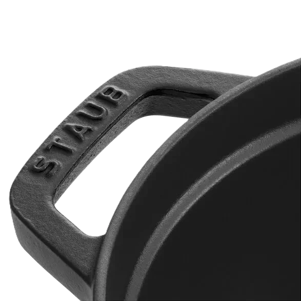 STAUB La Cocotte 2.5 L Cast Iron Round Cocotte, Black