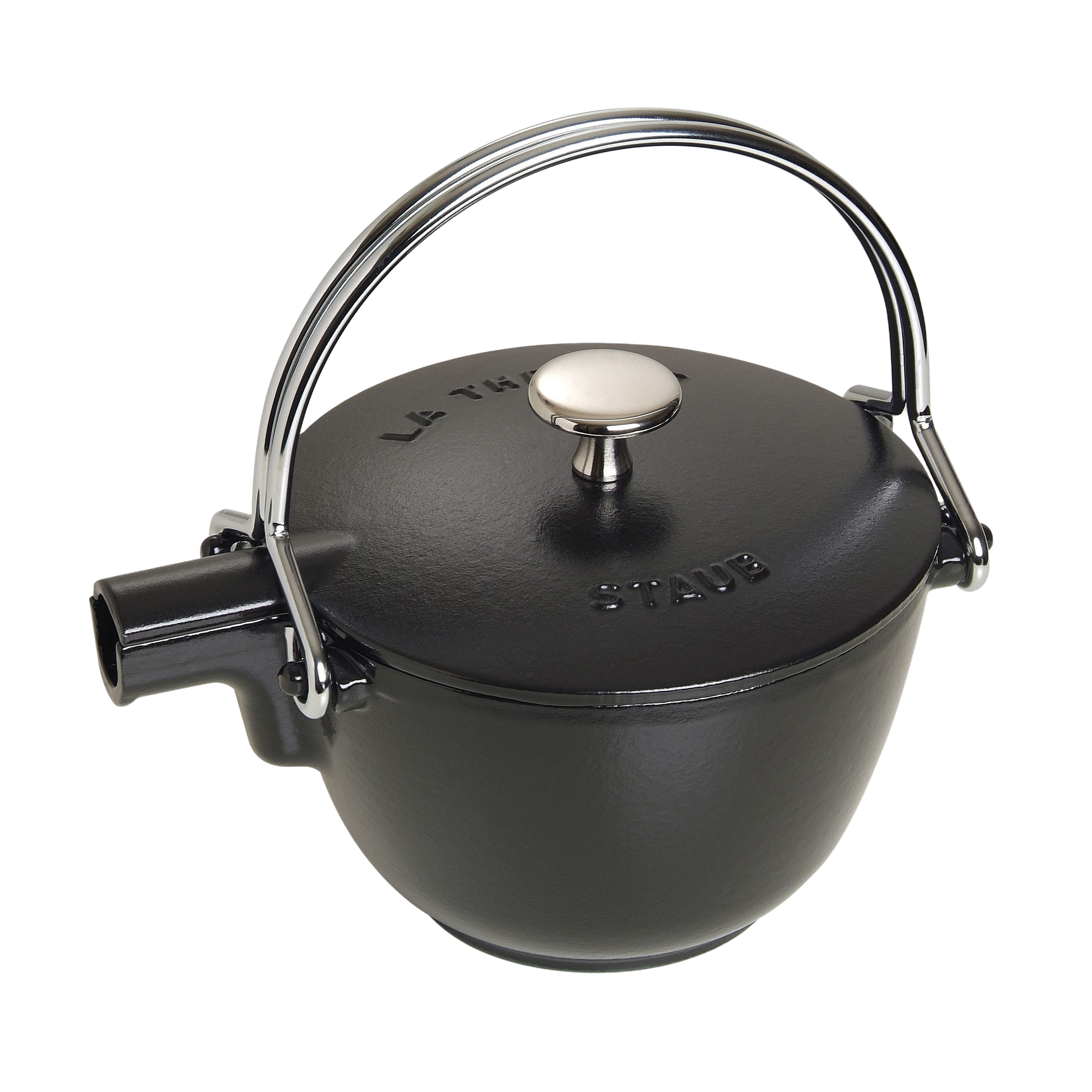 STAUB Specialities 1.1 L Tea Pot, Black-1