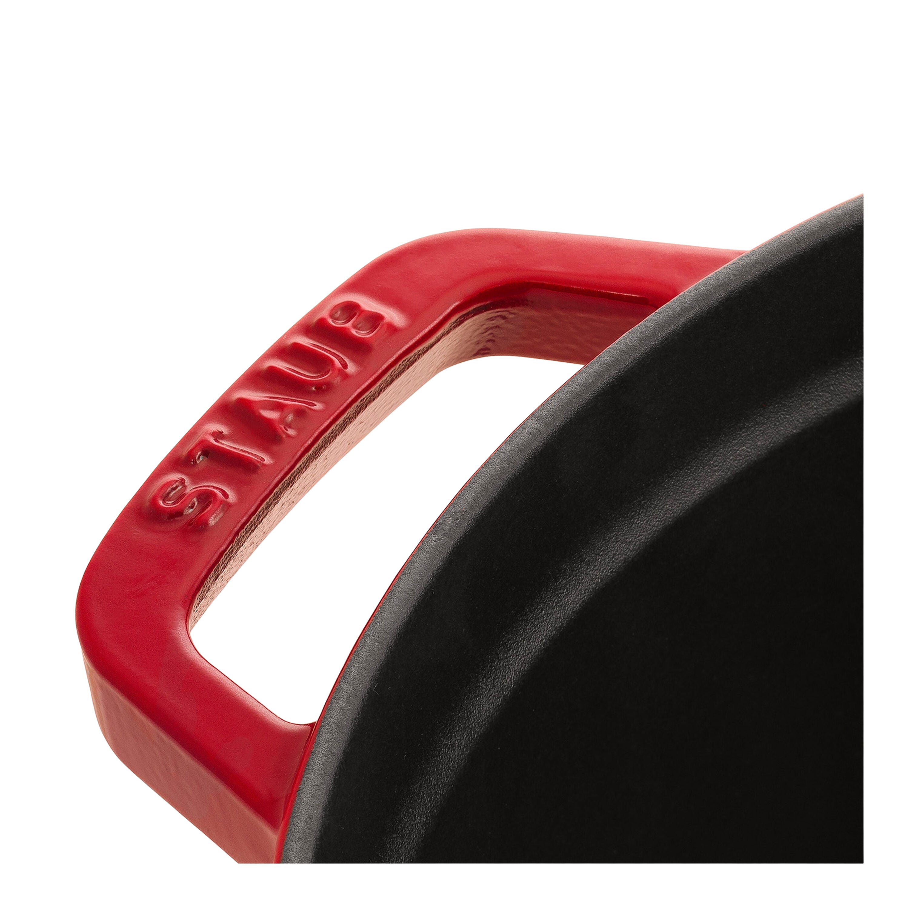 STAUB La Cocotte 2.5 L Cast Iron Round Cocotte, Cherry-3