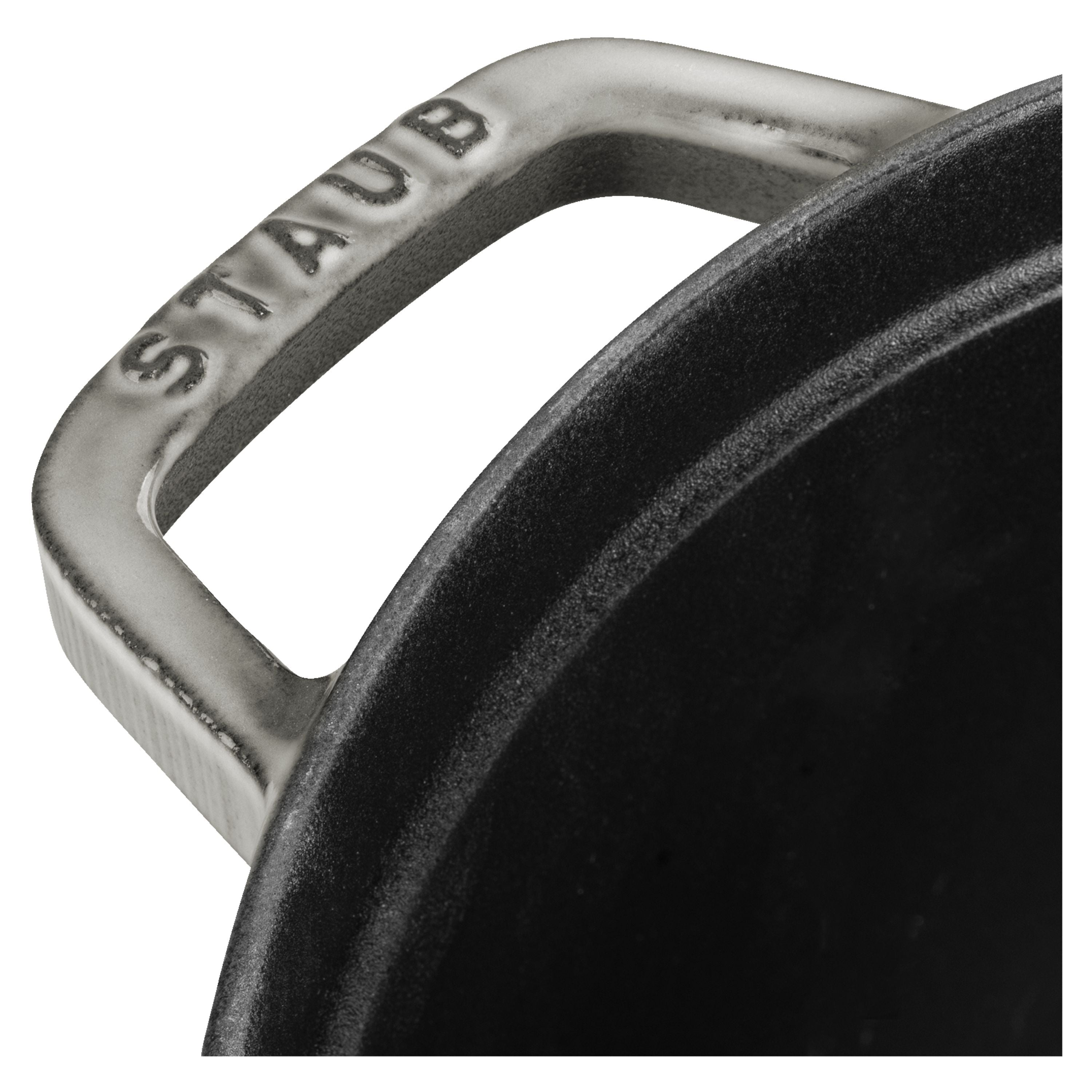 STAUB La Cocotte 8.4 L Cast Iron Round Cocotte, Graphite-Grey