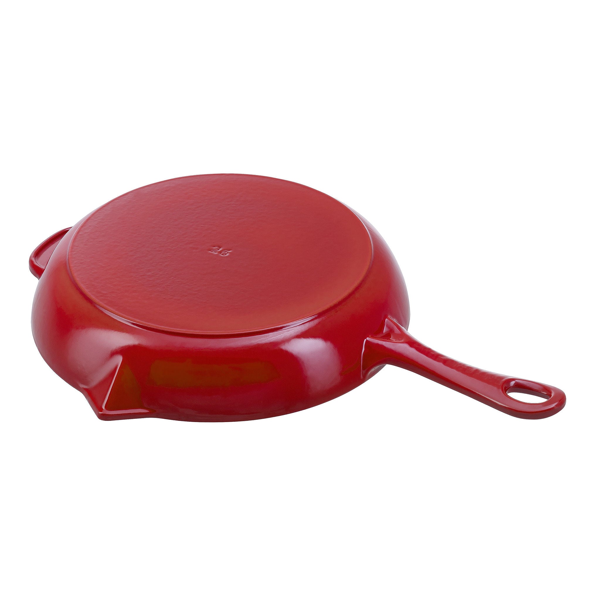 STAUB Pans 26 cm / 10 inch Cast Iron Frying Pan, Cherry-3